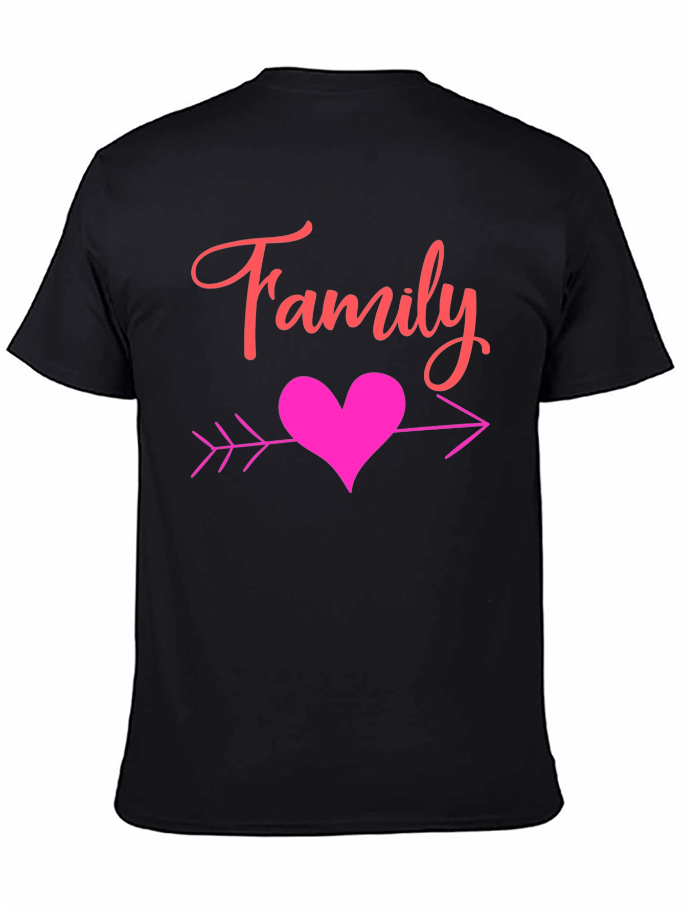Family Heart Arrow Graphic Tee