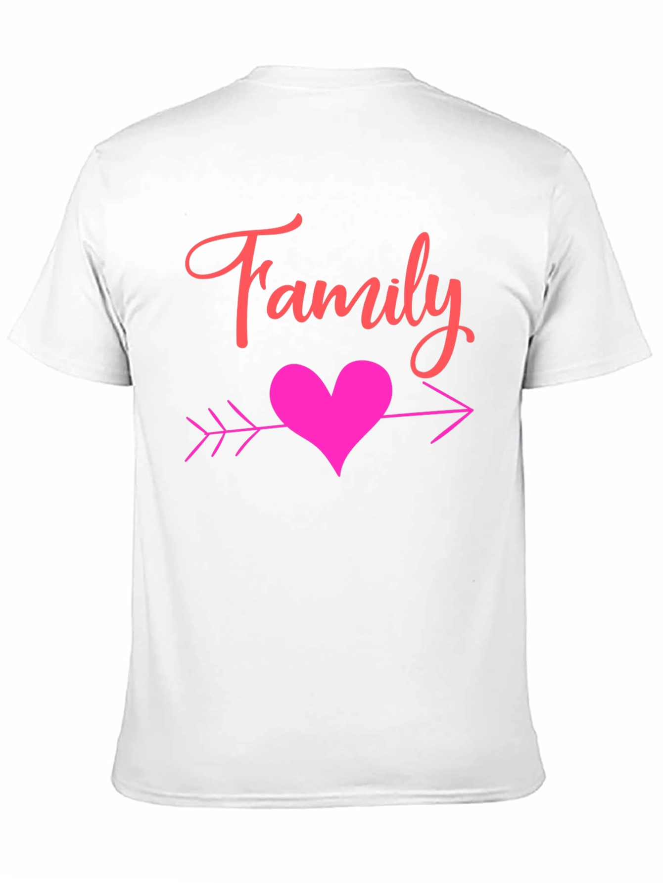Family Heart Arrow Graphic Tee