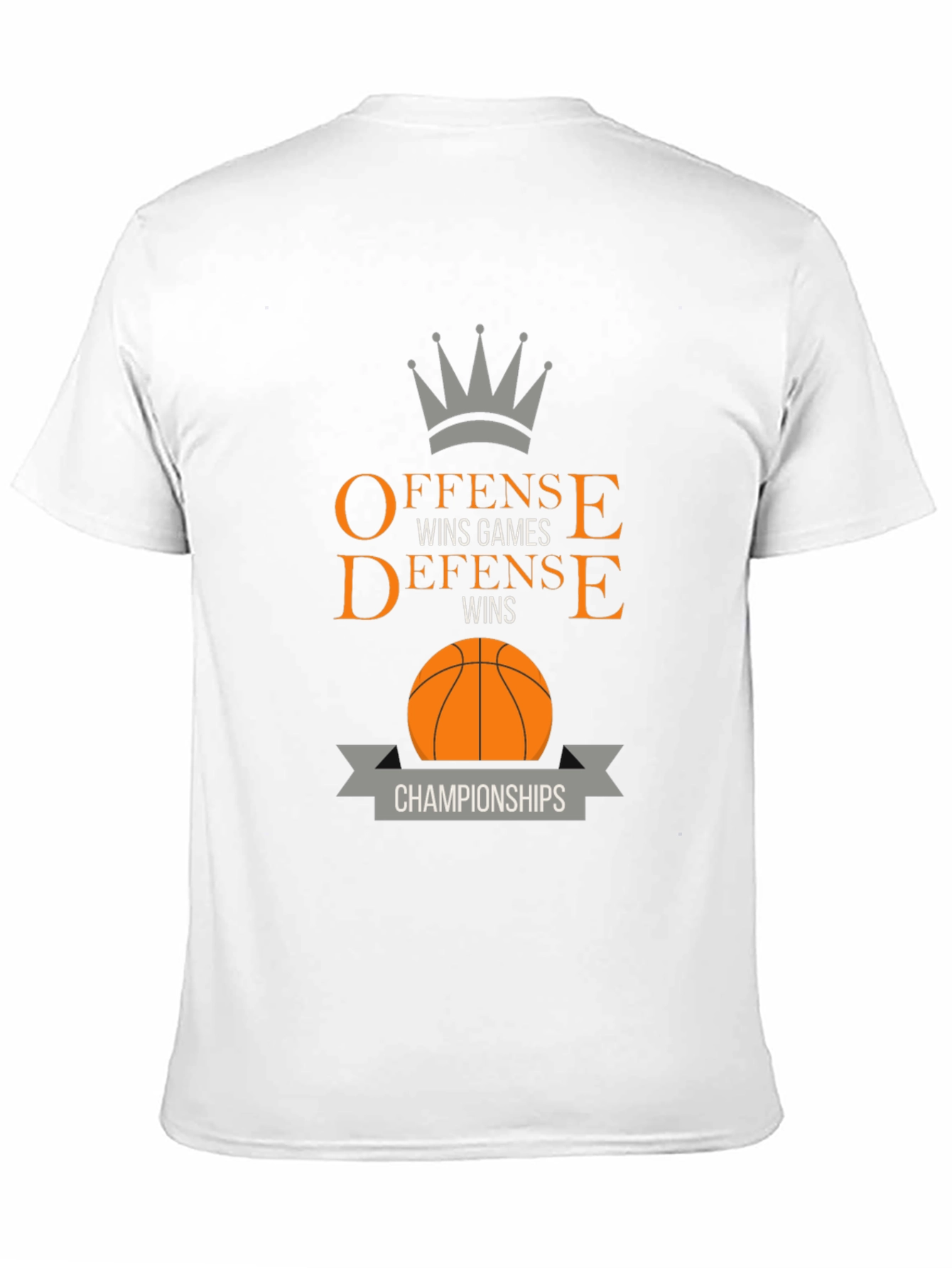 Offense Wins Games T-Shirt - Basketball Champs