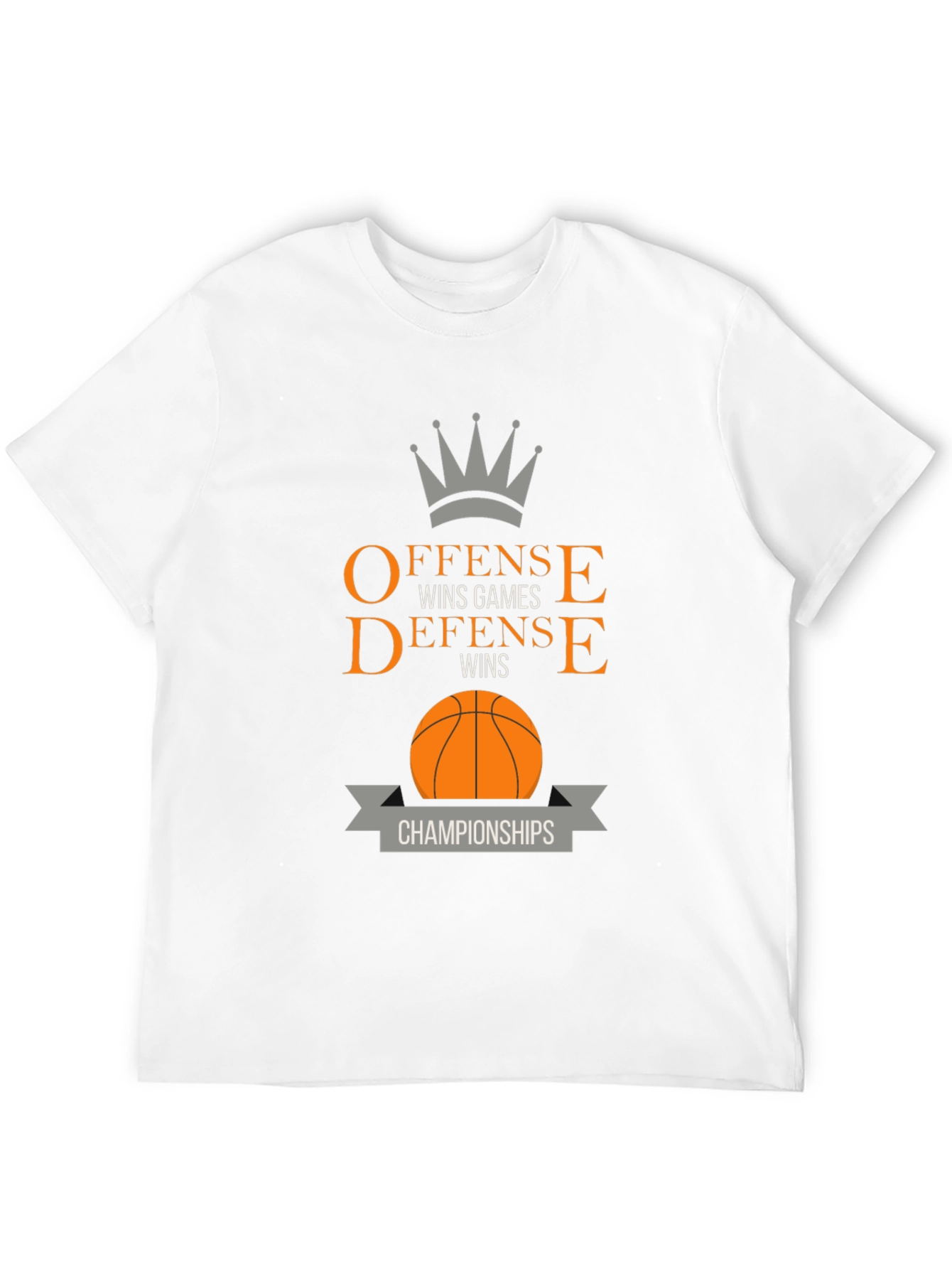 Offense Wins Games T-Shirt - Basketball Champs