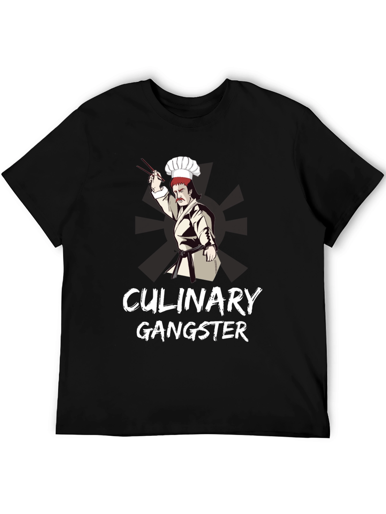 Culinary Gangster Black T-Shirt