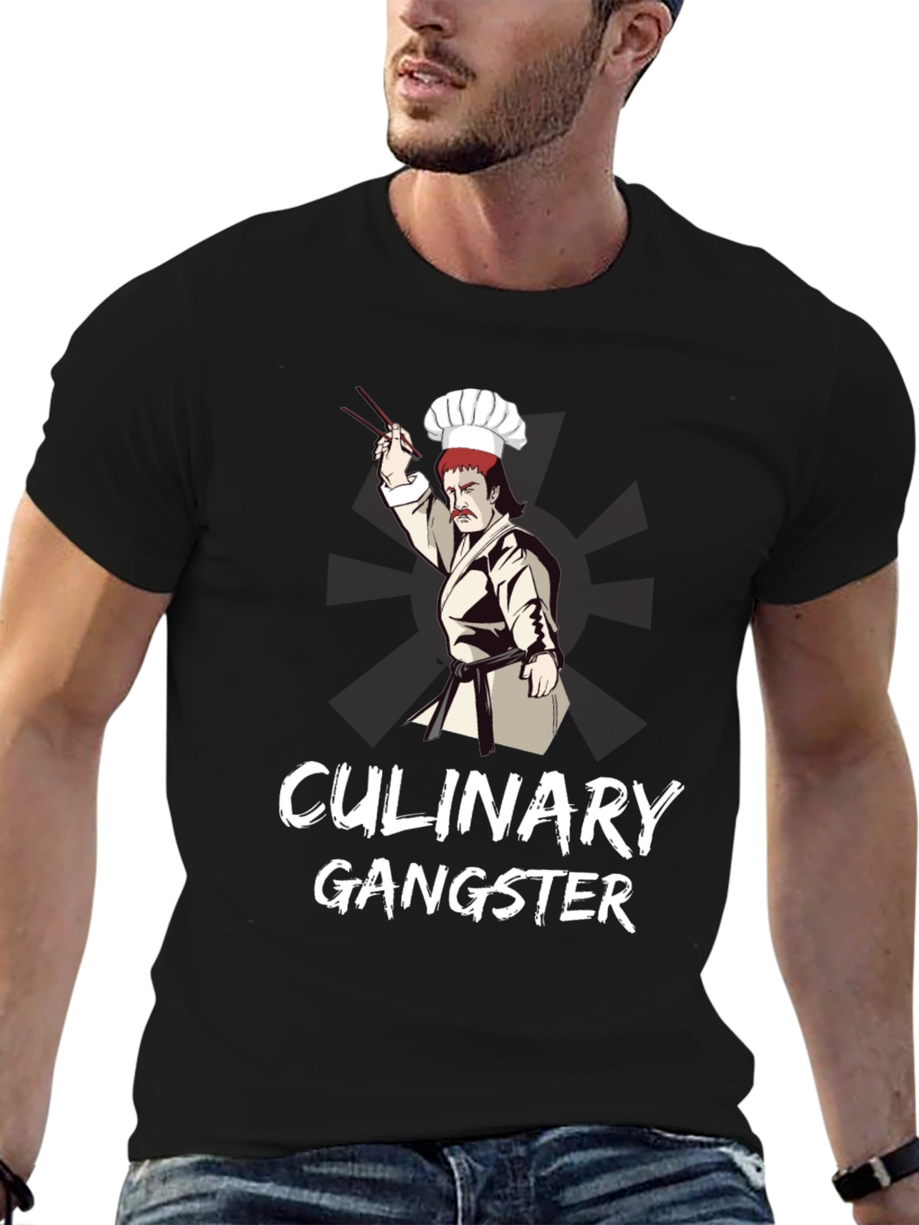 Culinary Gangster Black T-Shirt