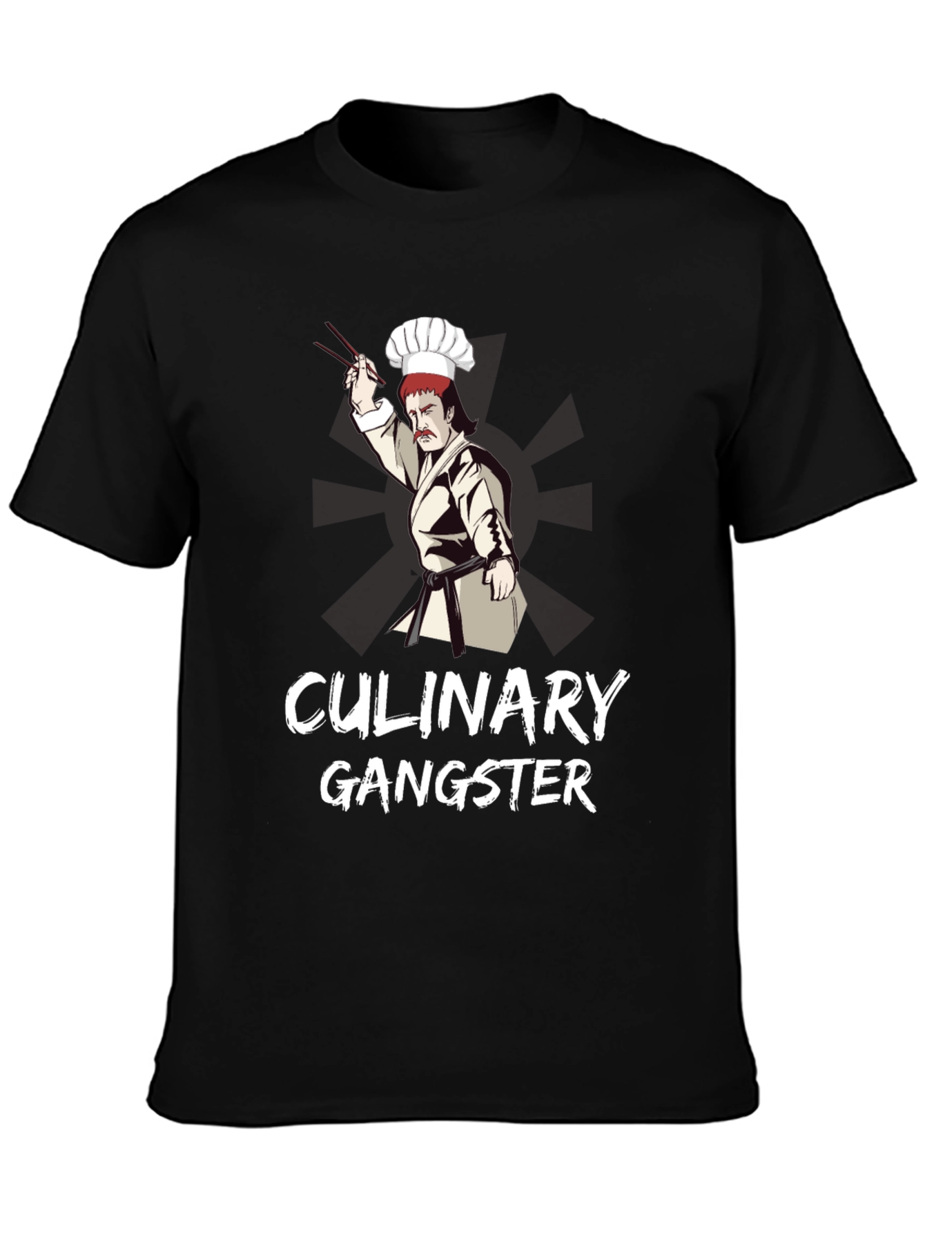Culinary Gangster Black T-Shirt