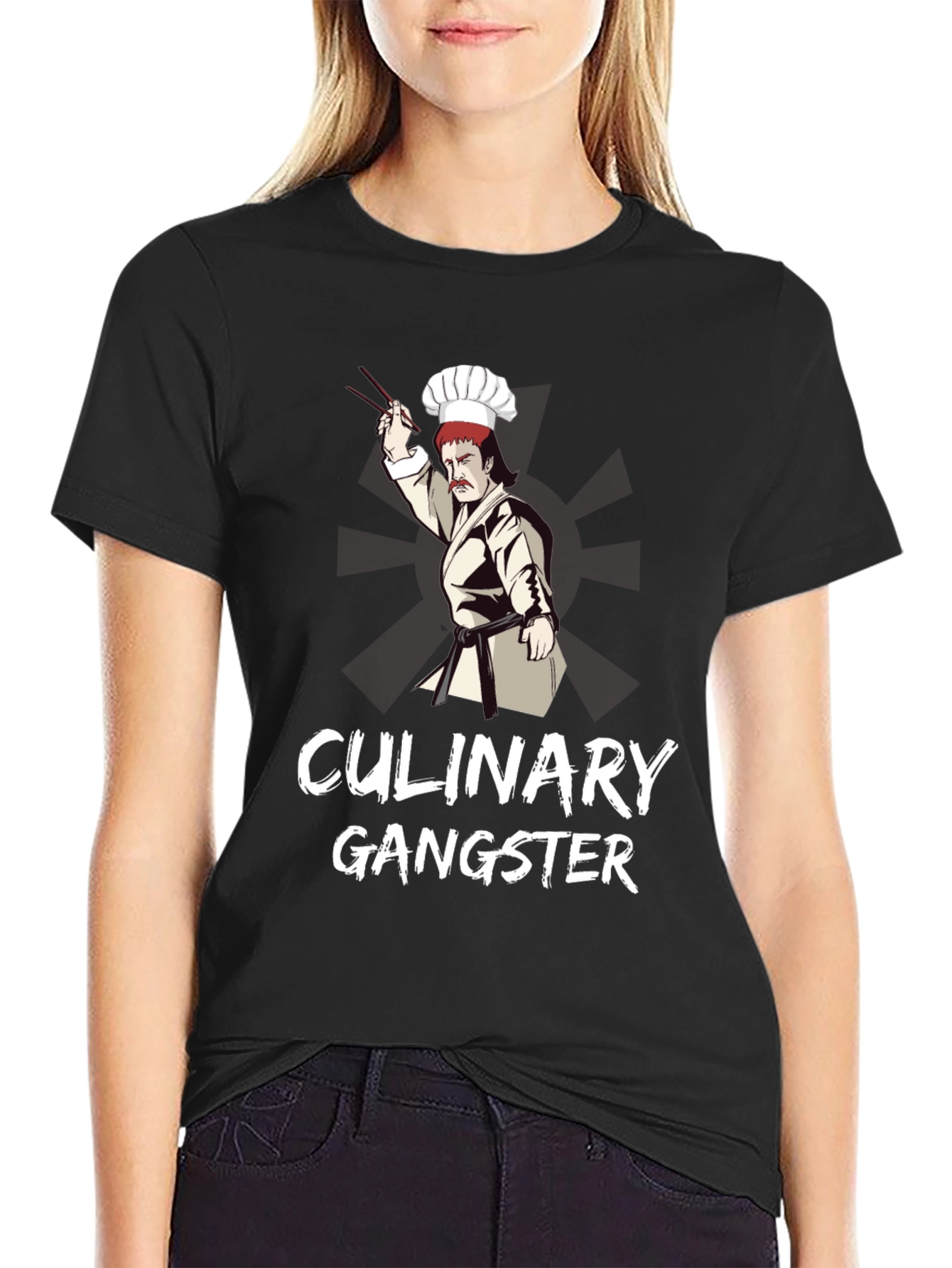 Culinary Gangster Black T-Shirt