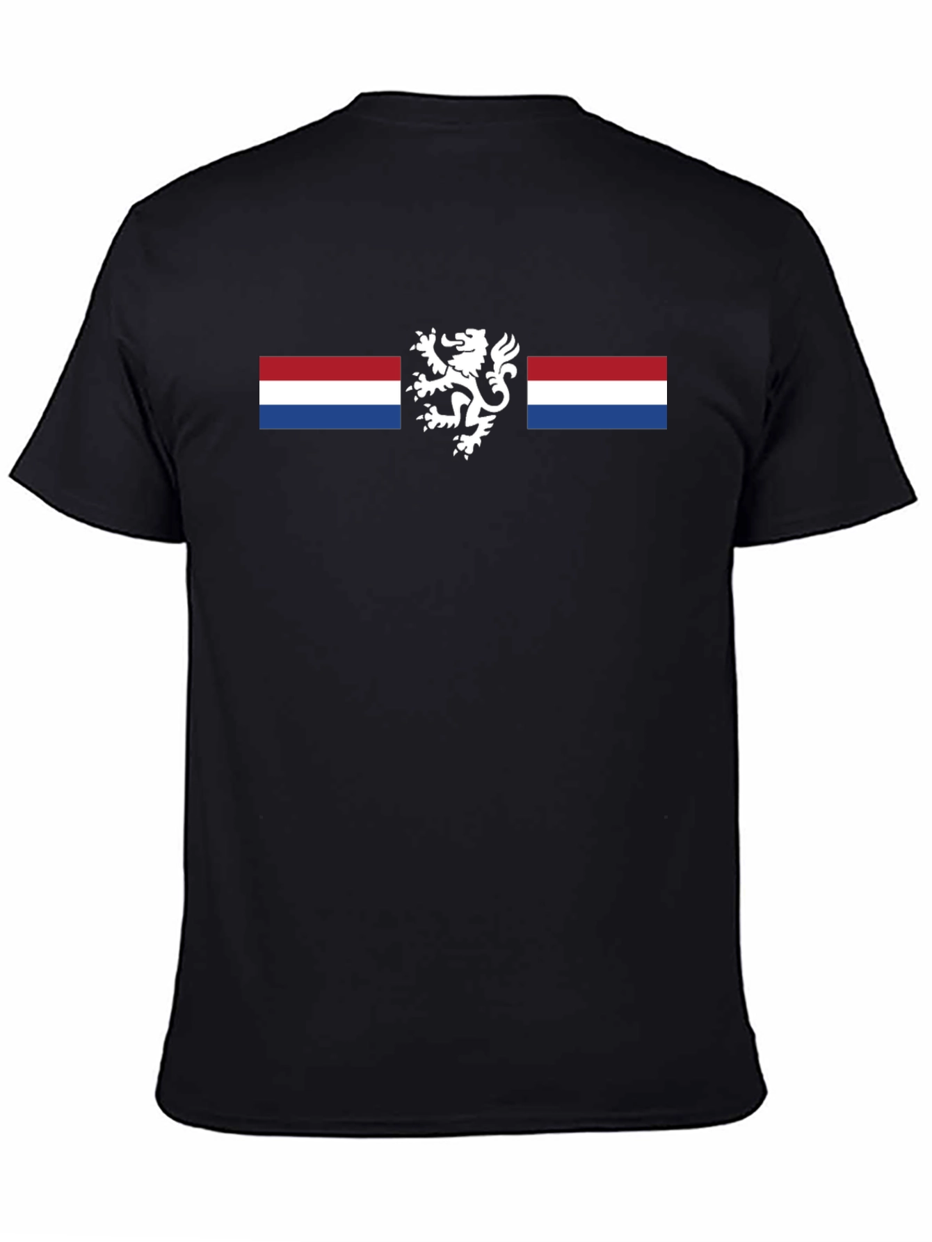 Netherlands Lion Black T-Shirt