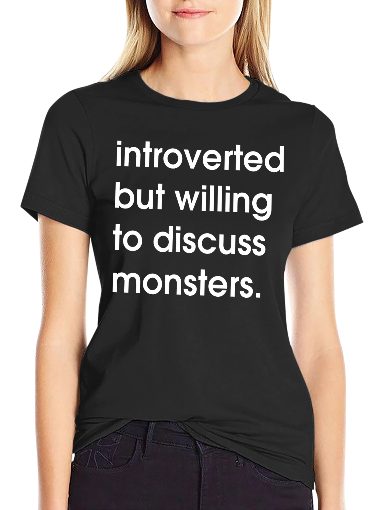 Introverted Monster Discussion Tee