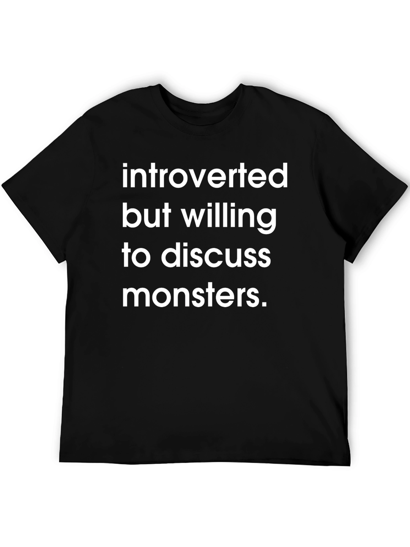Introverted Monster Discussion Tee
