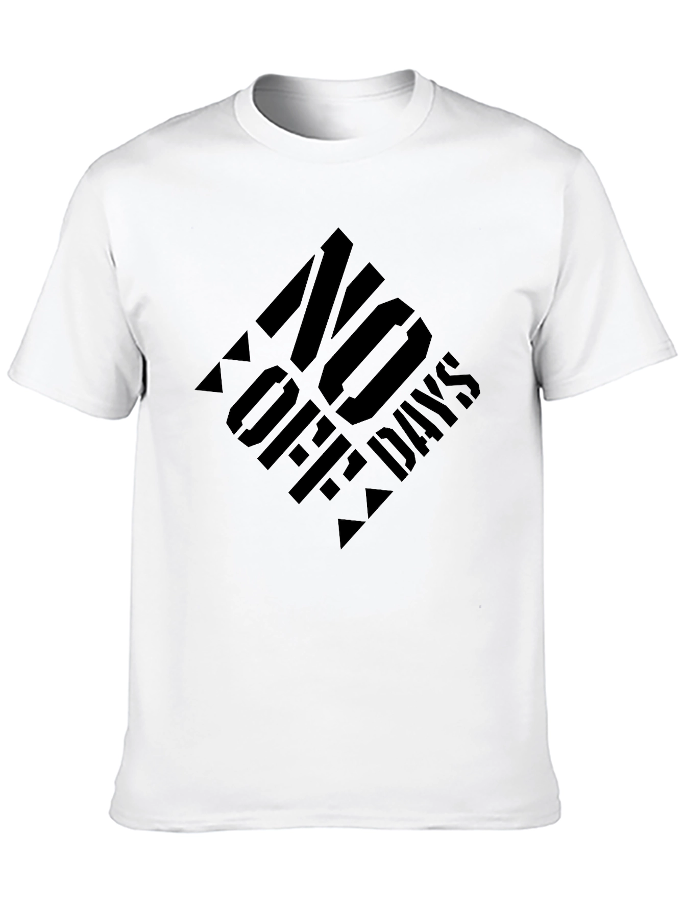 No Off Days Black T-Shirt