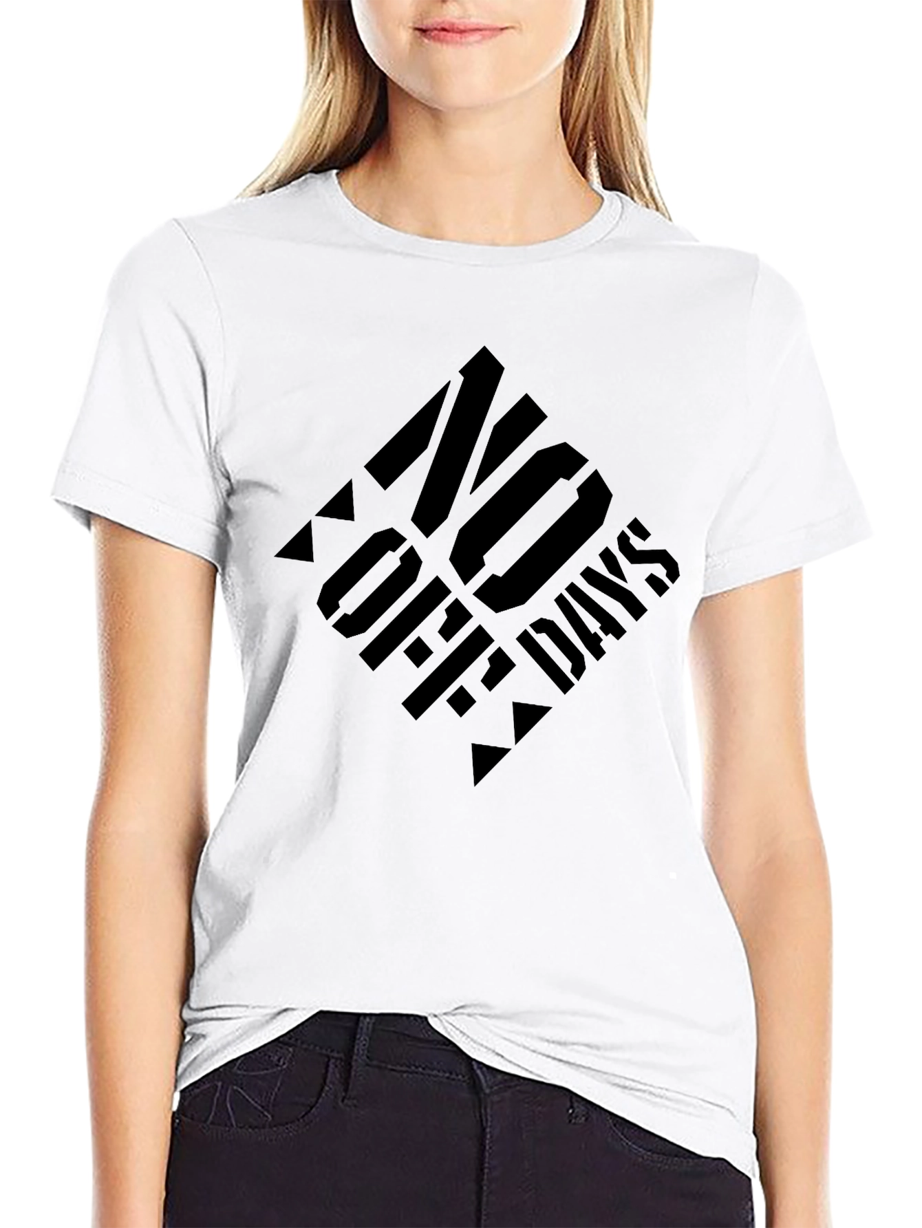 No Off Days Black T-Shirt