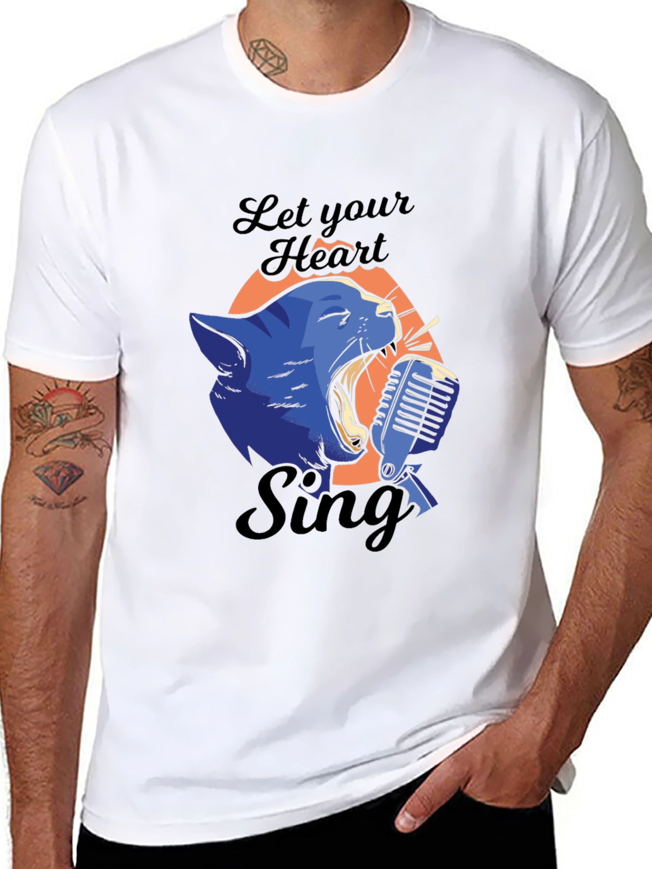 Let Your Heart Sing Graphic Tee