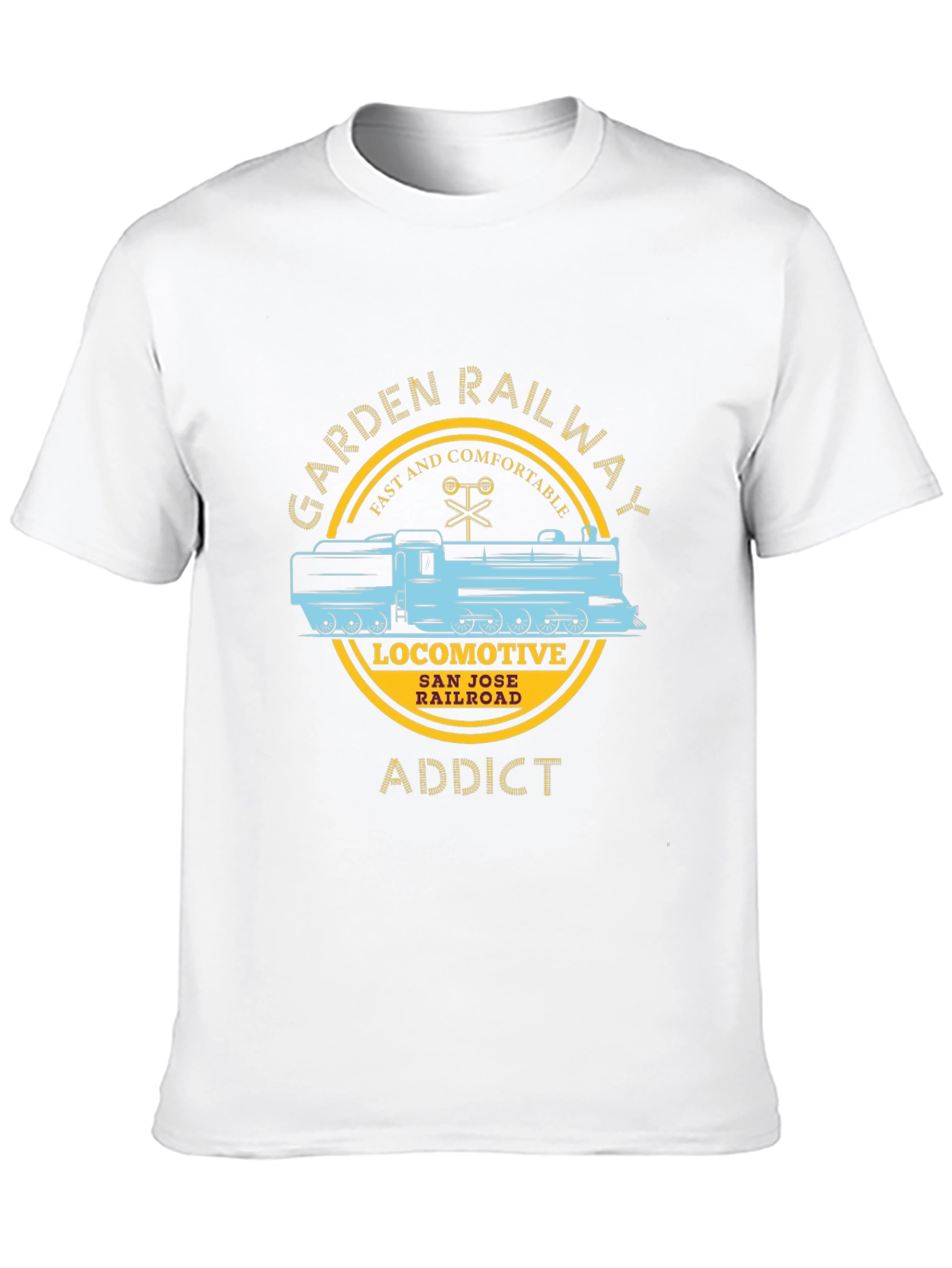 Garden Railway Locomotive Addict T-Shirt