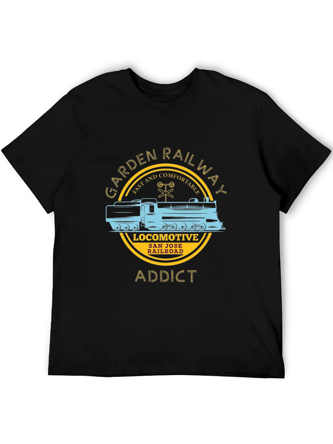 Garden Railway Locomotive Addict T-Shirt