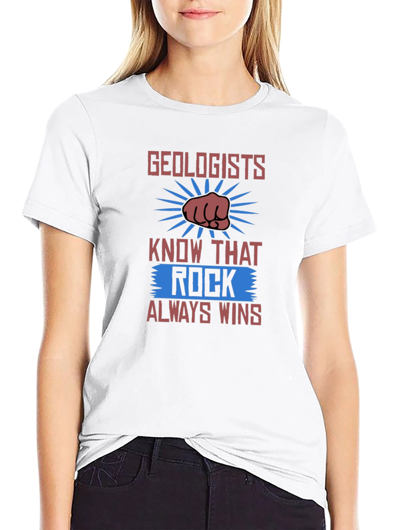 Geologists Rock T-Shirt - Always Wins Design!