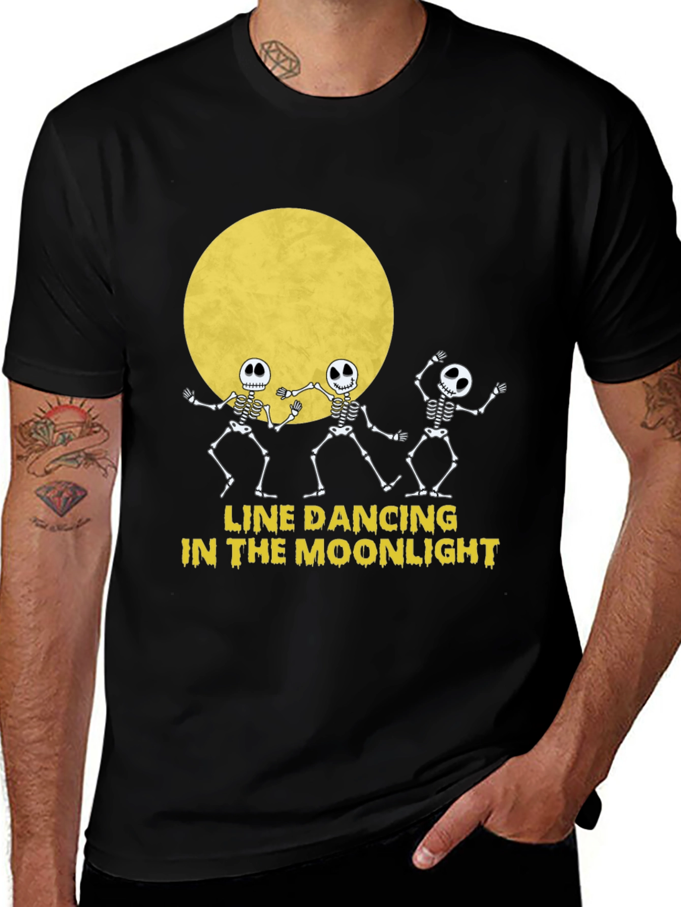 Line Dancing Skeletons T-Shirt
