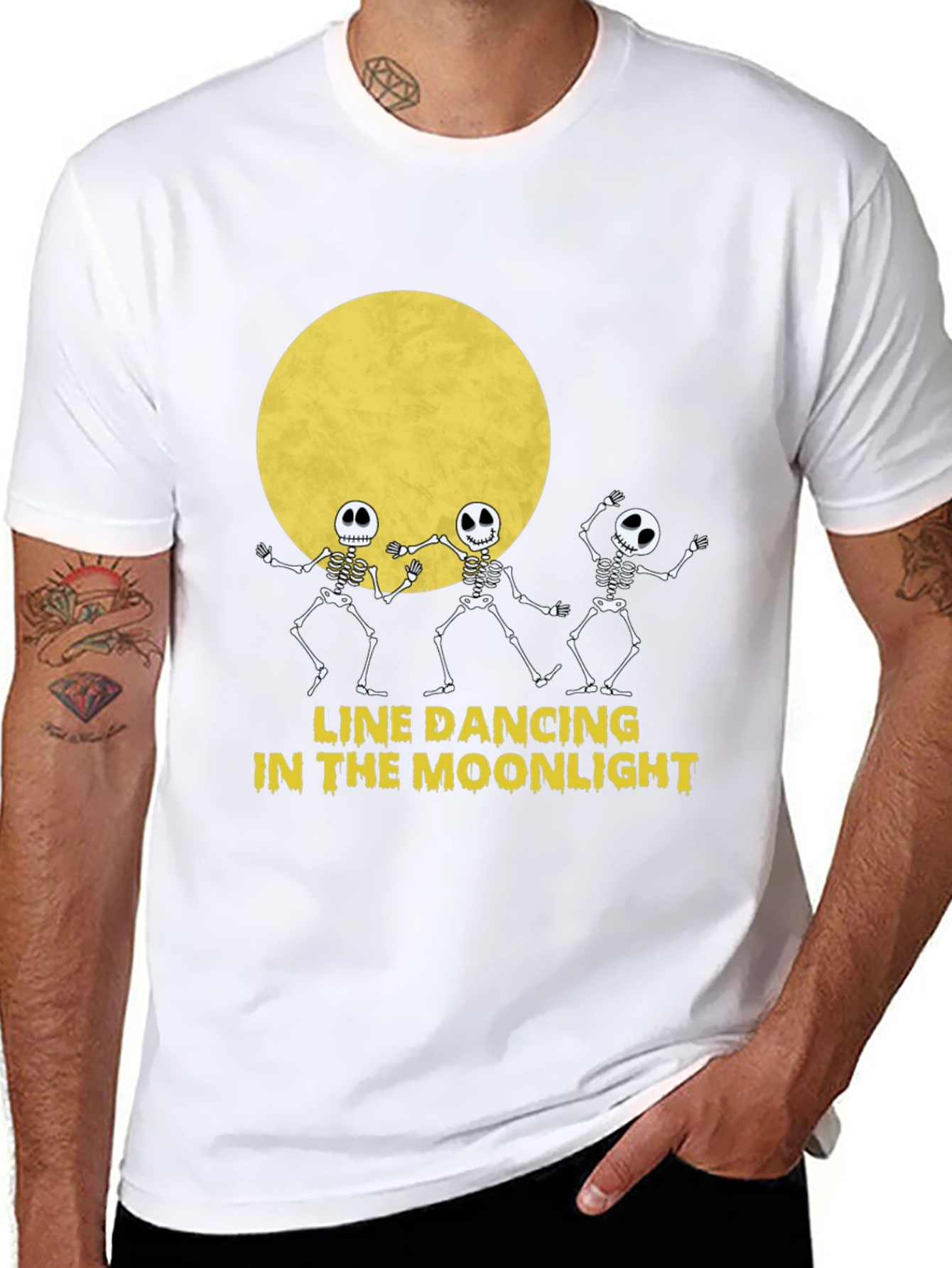 Line Dancing Skeletons T-Shirt