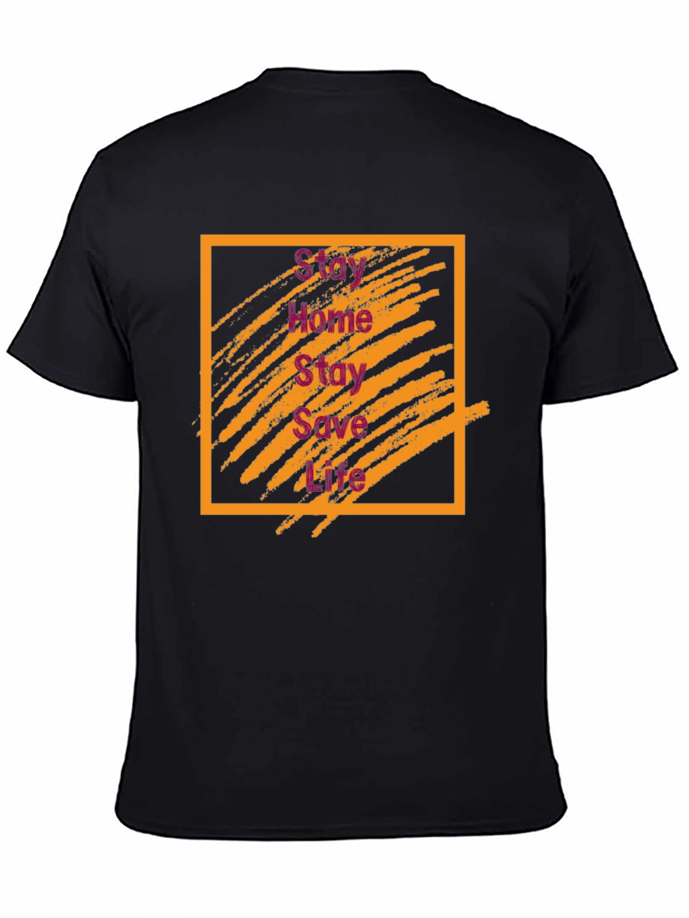 Stay Home Stay Safe Graphic Tee