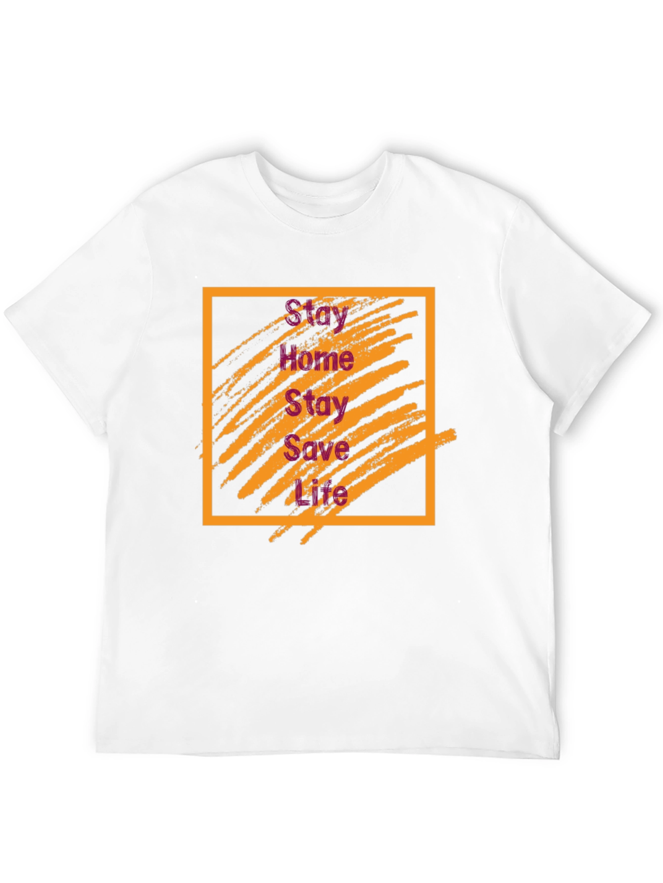 Stay Home Stay Safe Graphic Tee