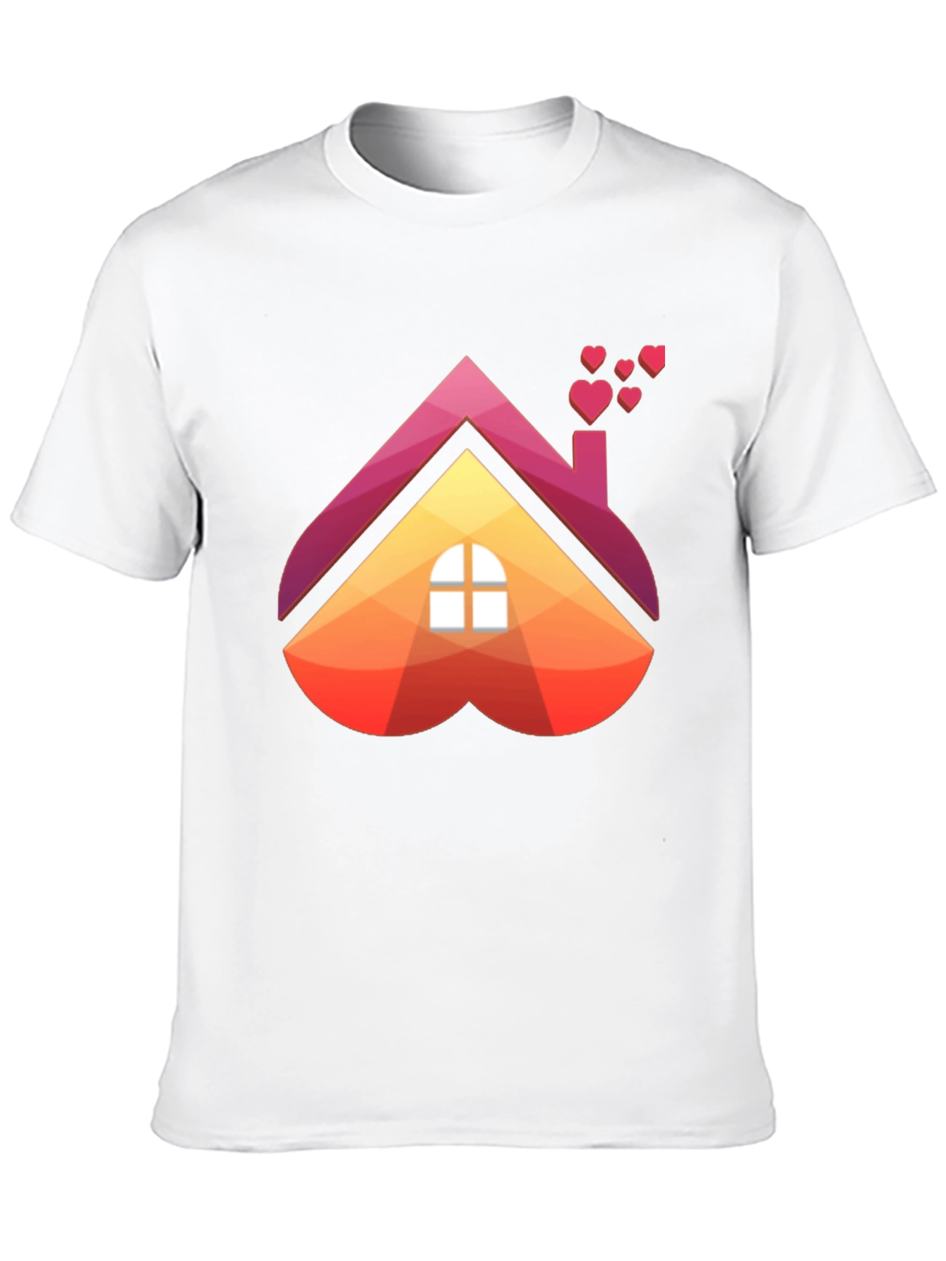 Heart House Graphic Tee - Love Where You Live!