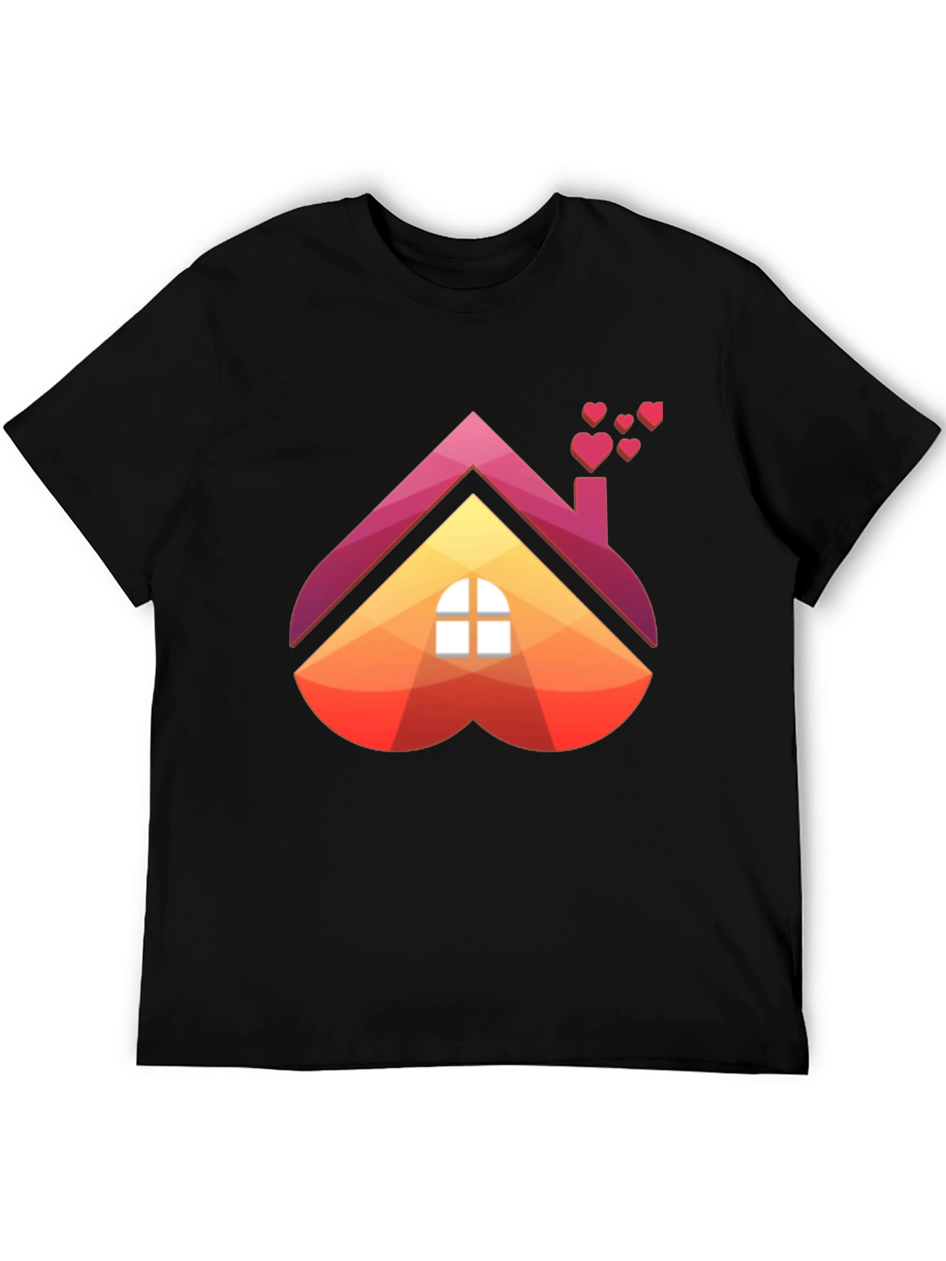 Heart House Graphic Tee - Love Where You Live!