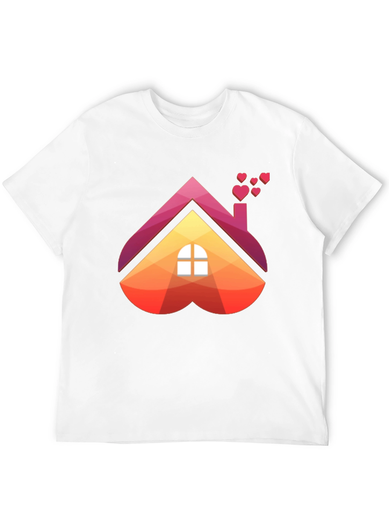 Heart House Graphic Tee - Love Where You Live!