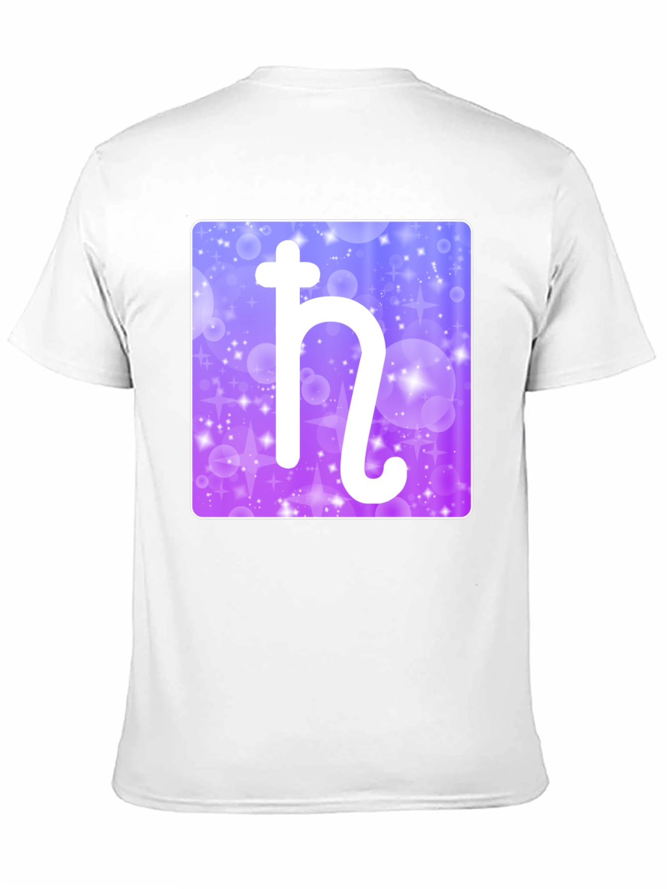 Planet Saturn Symbol Graphic T-Shirt