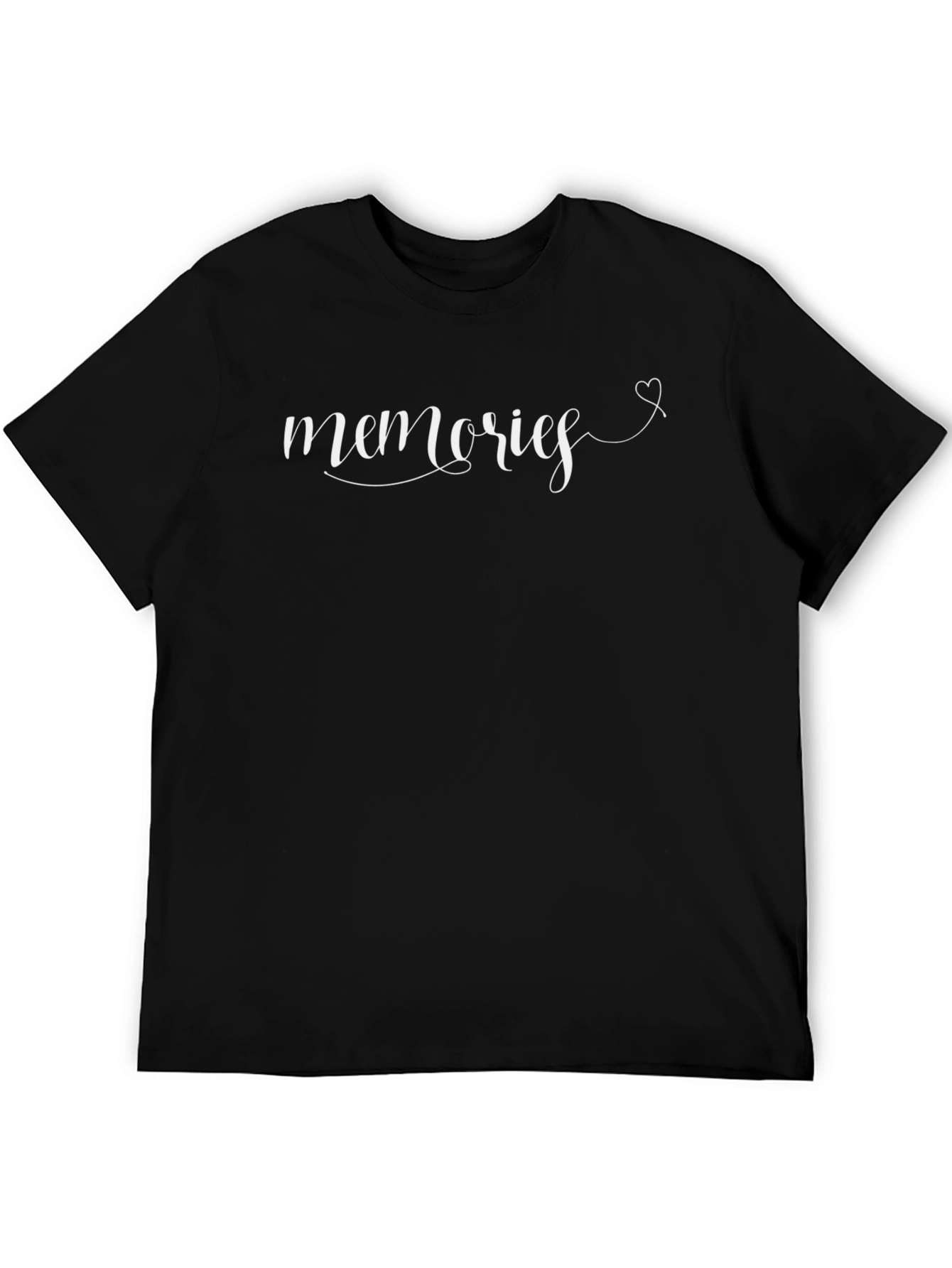 Memories Graphic Tee - Soft Style Casual Shirt