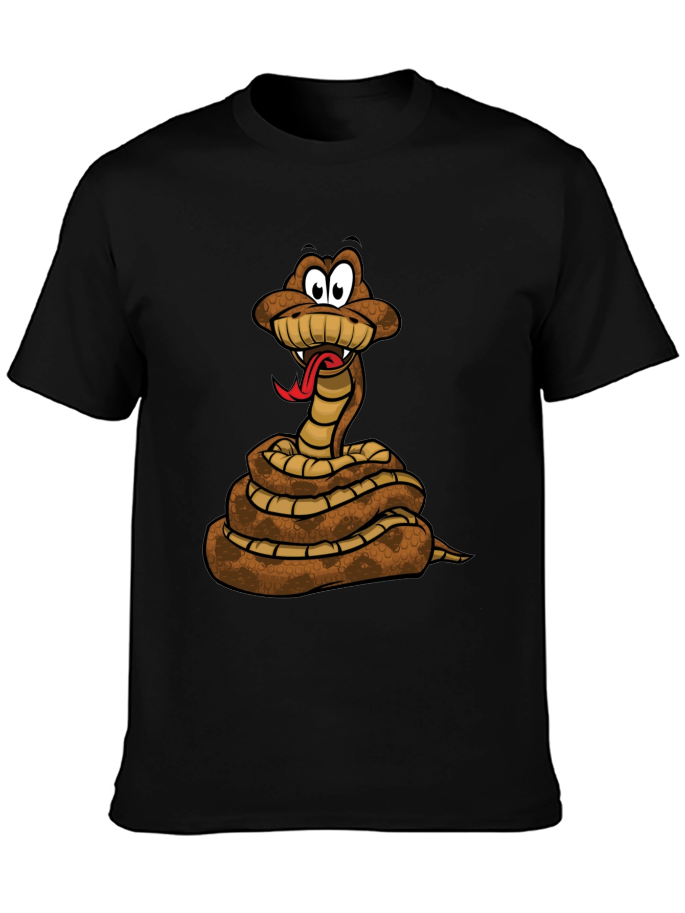 Snake Cartoon Graphic T-Shirt