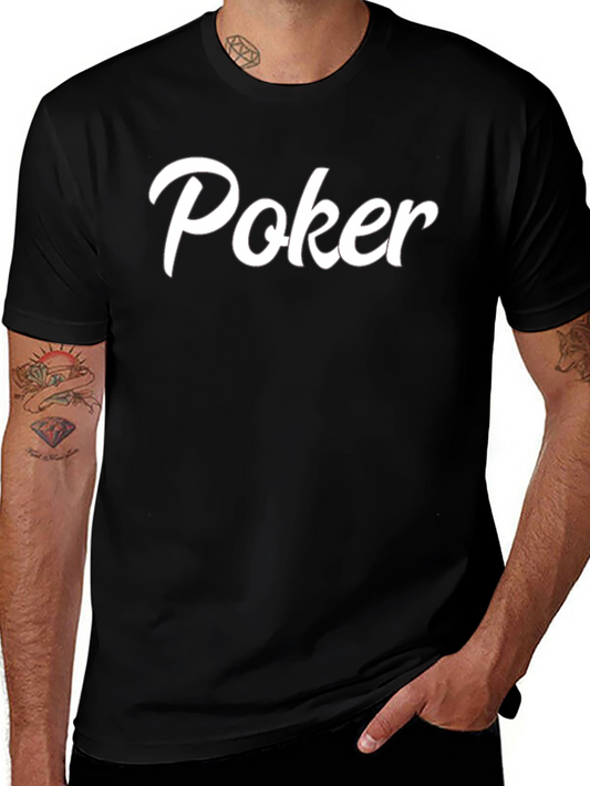 Poker T-Shirt - Classic Style Comfortable Fit