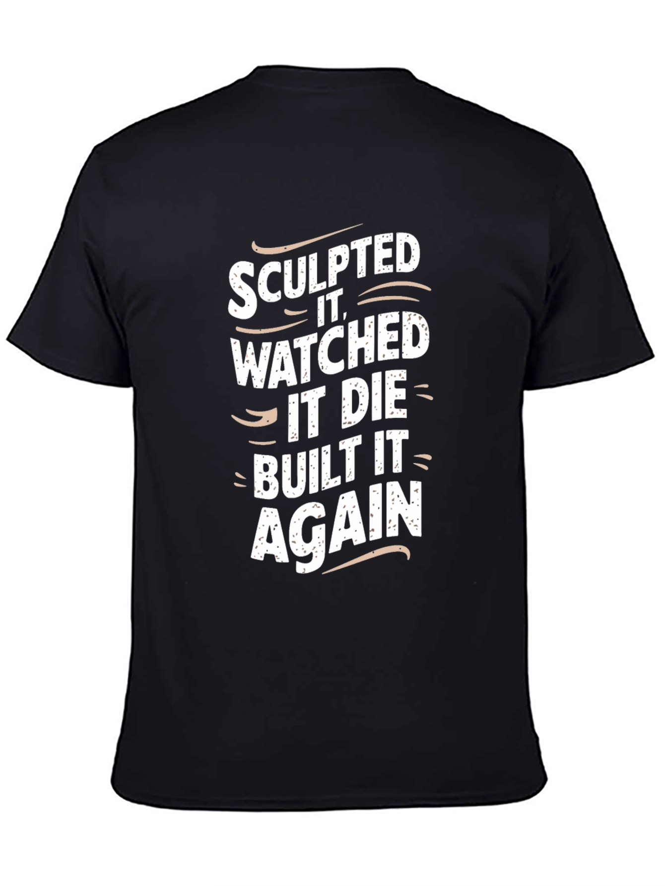 Sculpted It Mens Graphic T-Shirt