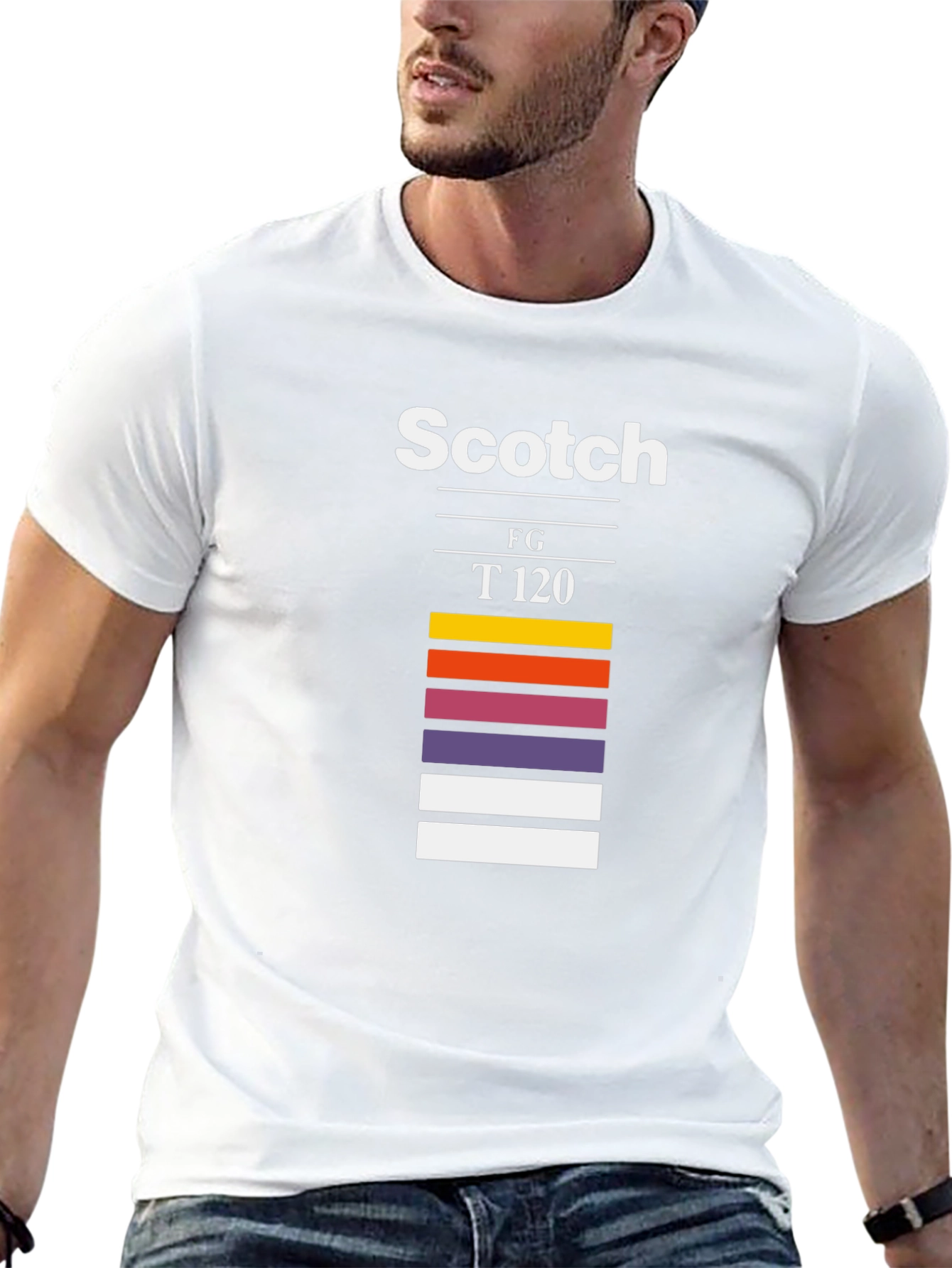 Scotch FG T120 Graphic T-Shirt - Retro Style