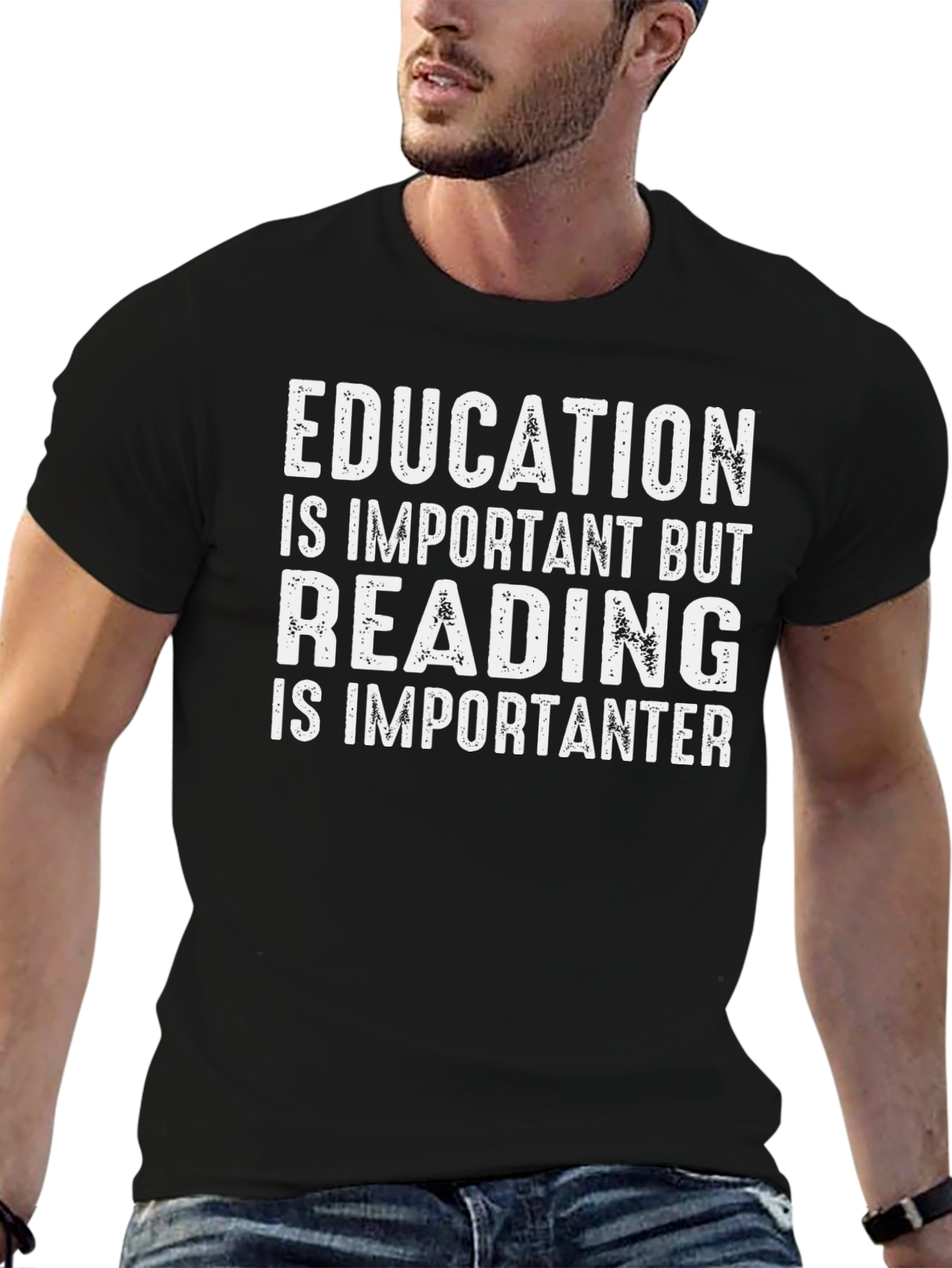 Education Reading T-Shirt Funny Book Lover Tee