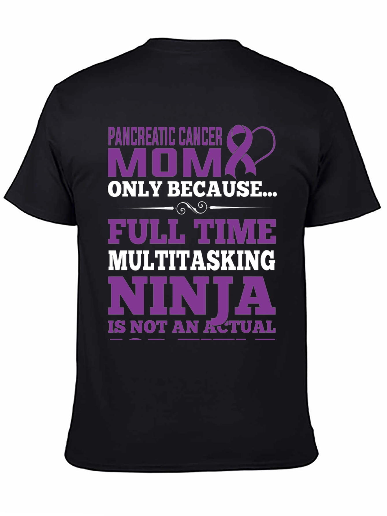 Pancreatic Cancer Awareness Mom T-Shirt