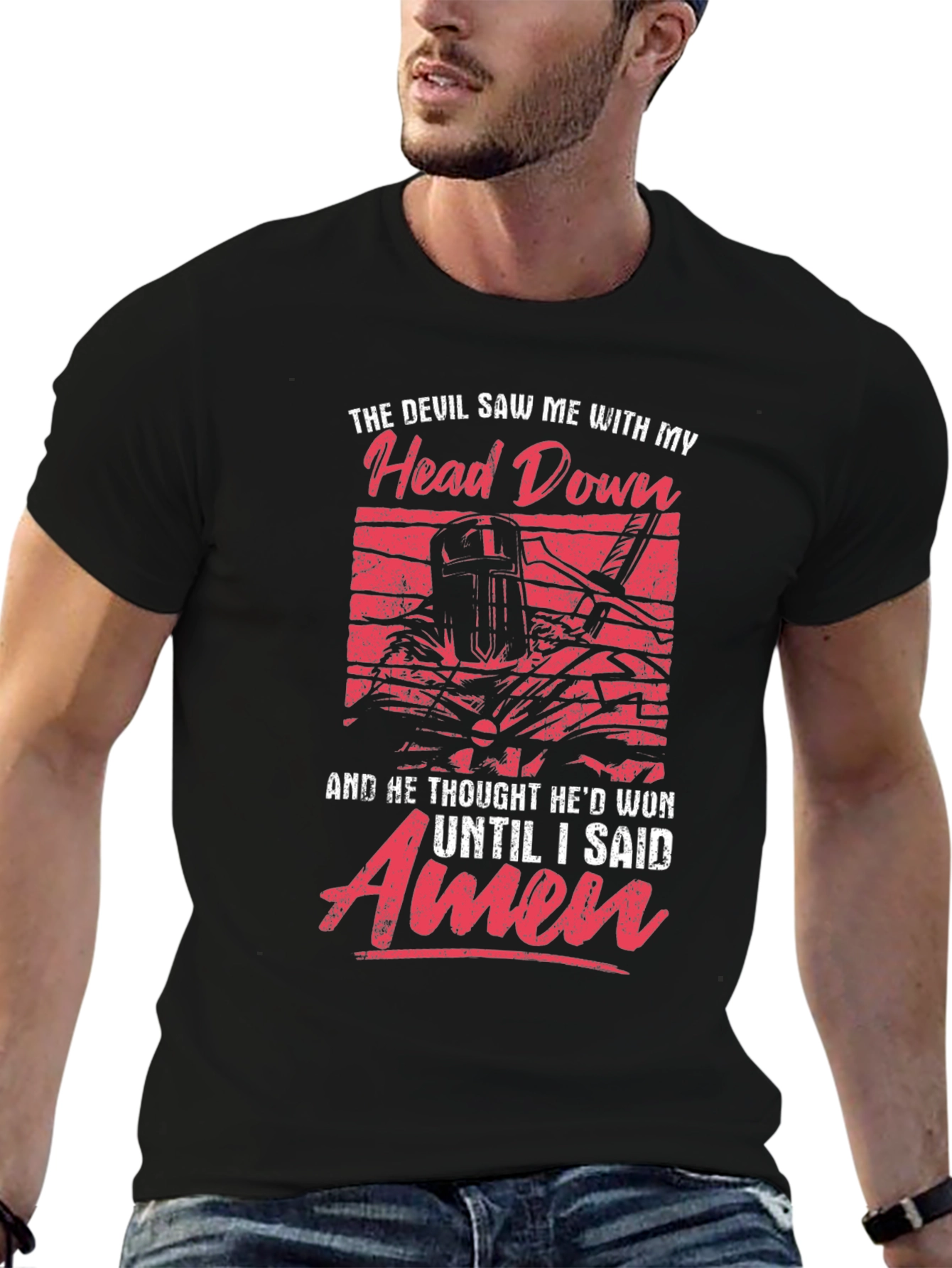 The Devil Saw Me With My Head Down T-Shirt