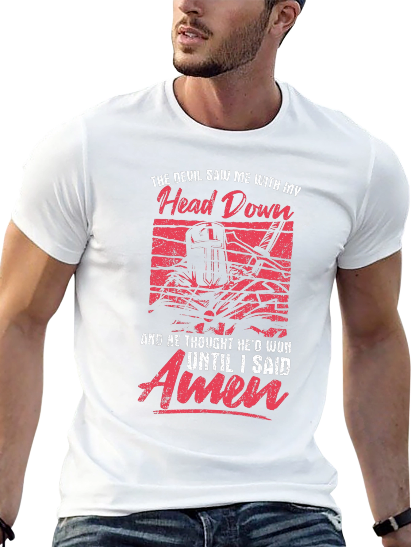 The Devil Saw Me With My Head Down T-Shirt