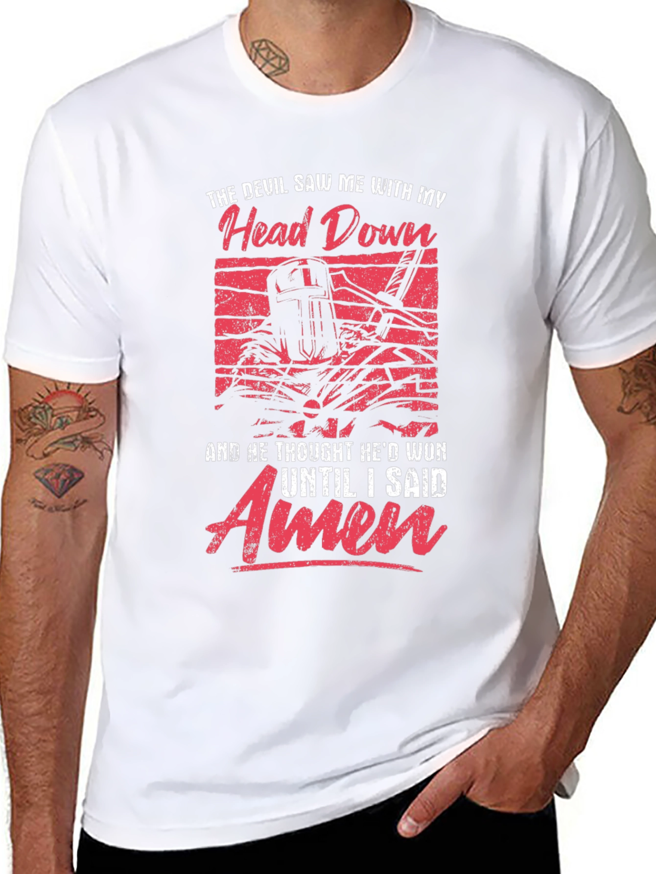 The Devil Saw Me With My Head Down T-Shirt