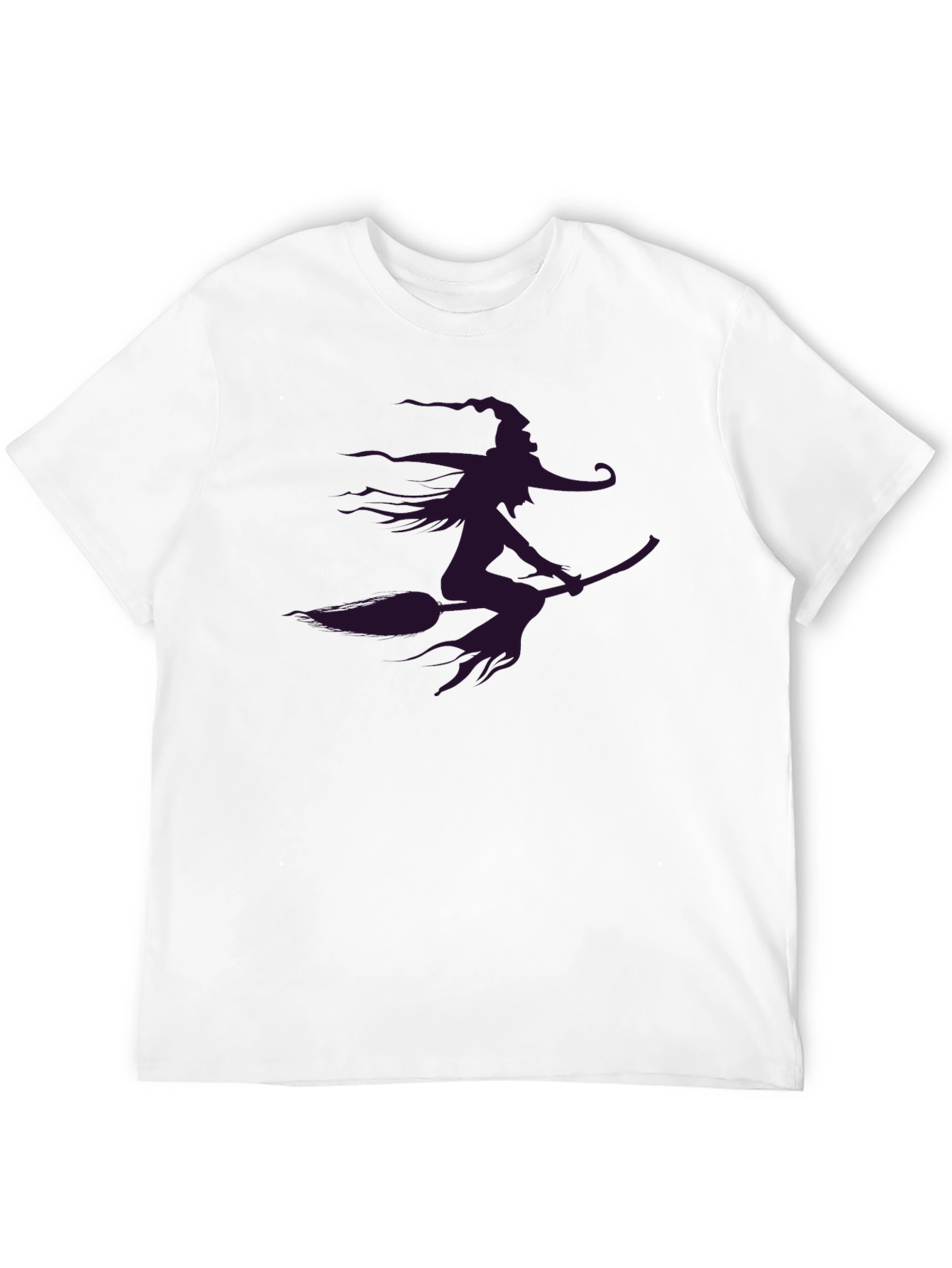 Witch on Broomstick Graphic Tee
