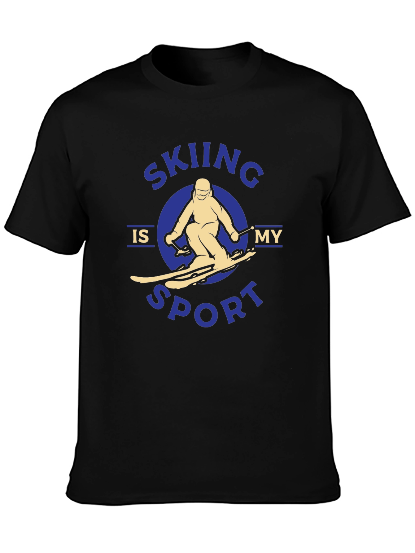 Skiing is My Sport Graphic Tee