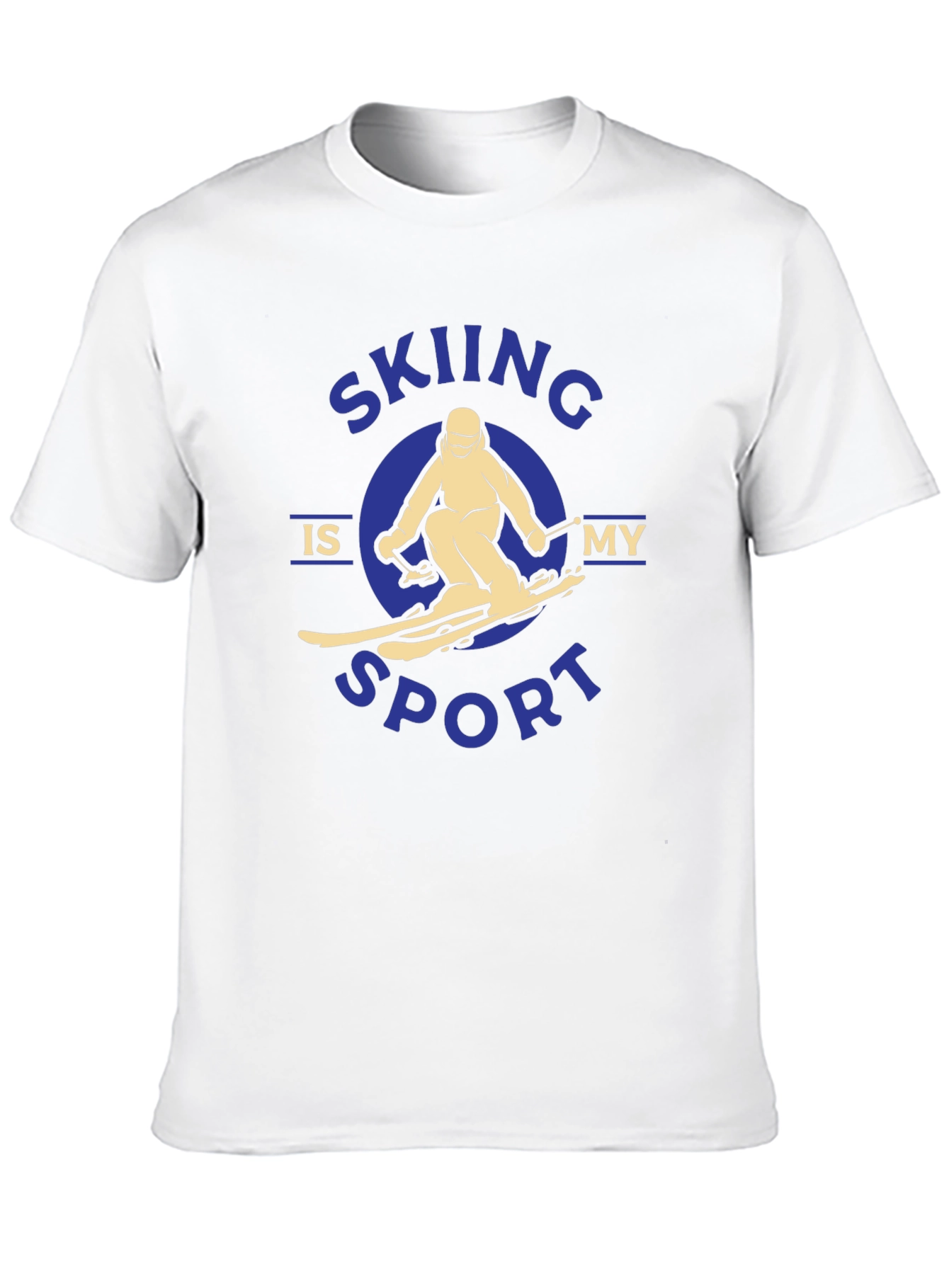 Skiing is My Sport Graphic Tee