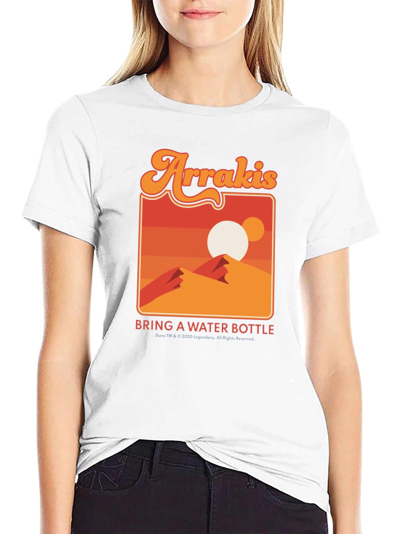 Arrakis Bring a Water Bottle Graphic T-Shirt