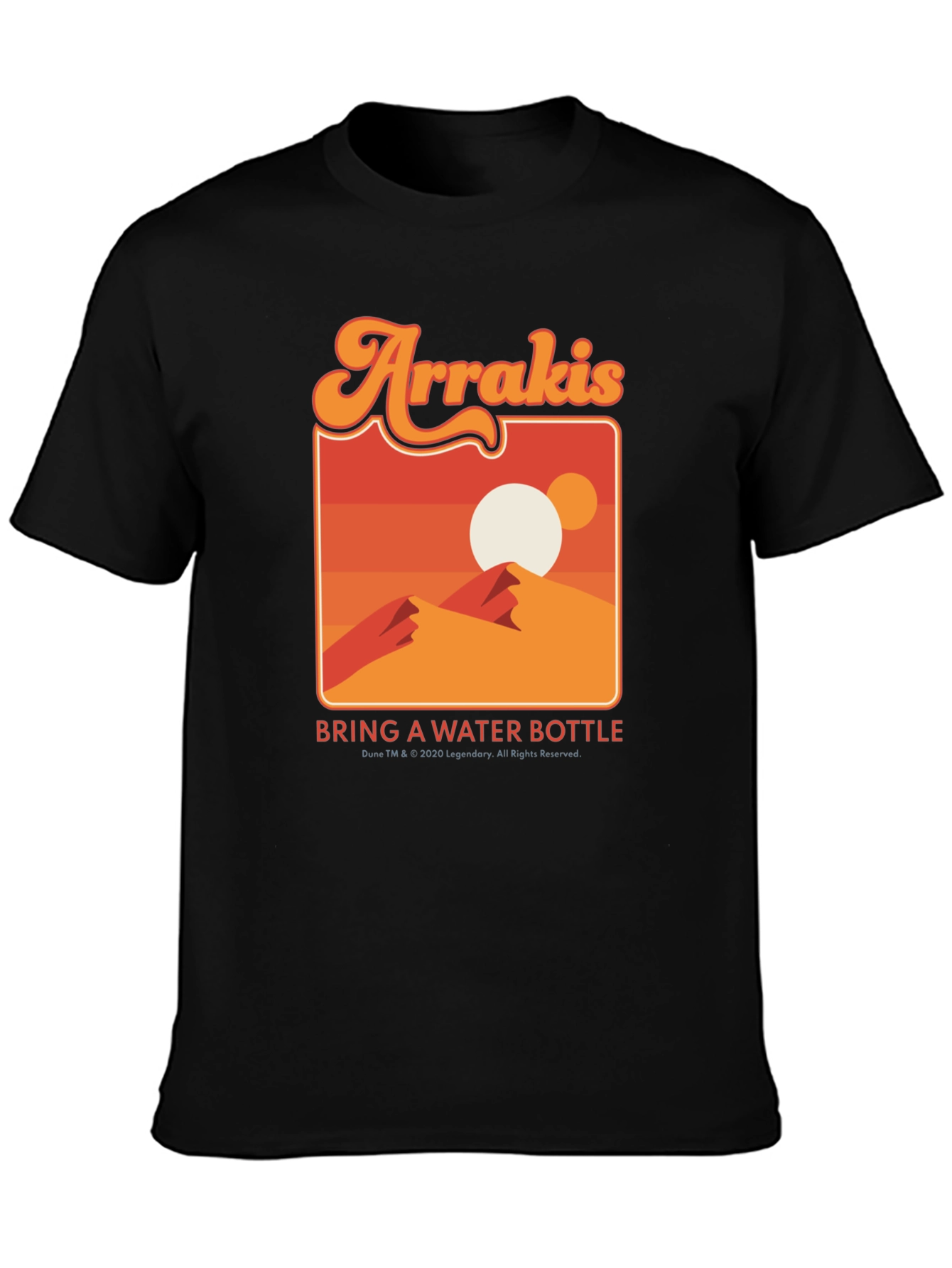 Arrakis Bring a Water Bottle Graphic T-Shirt