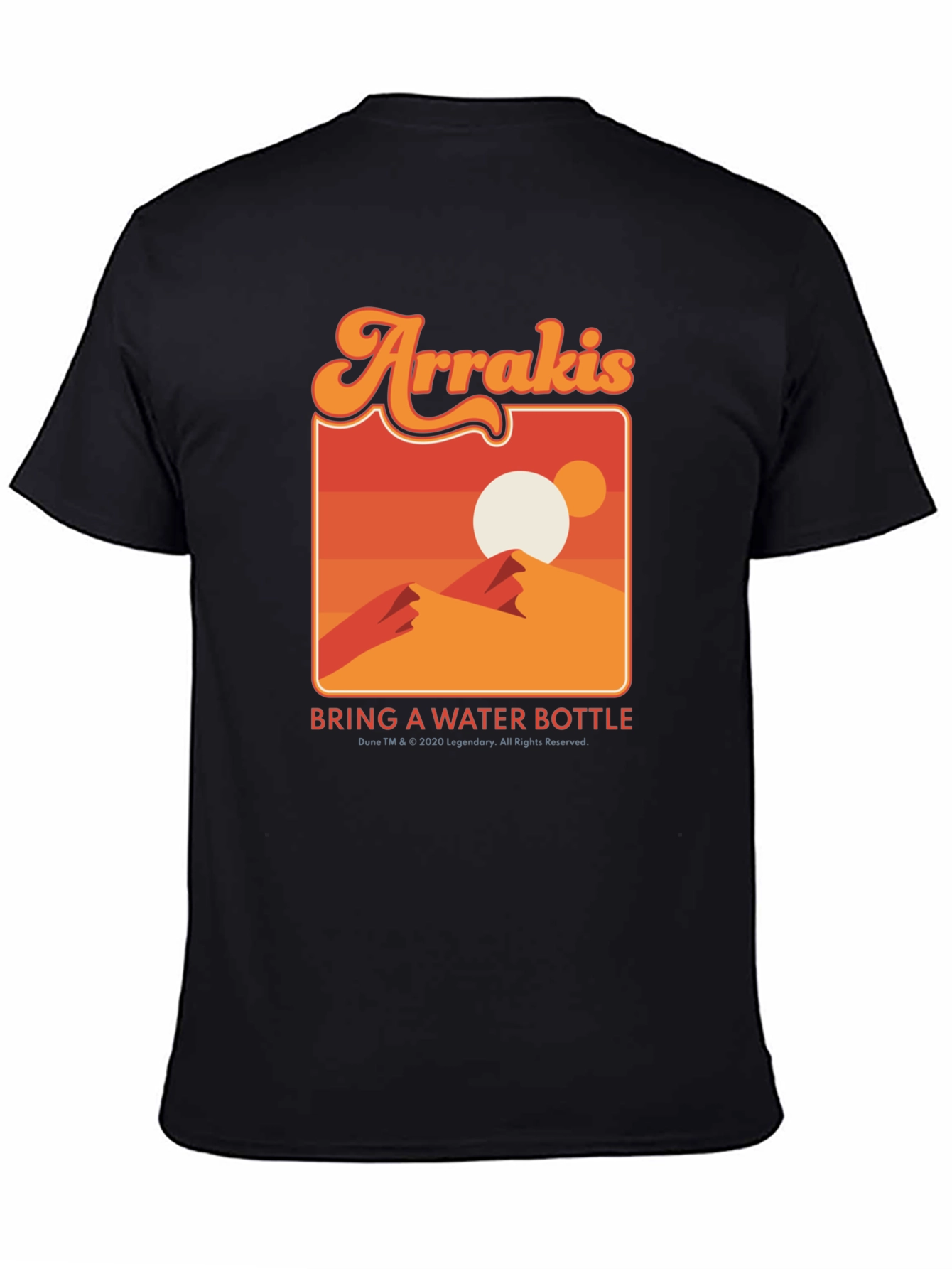 Arrakis Bring a Water Bottle Graphic T-Shirt