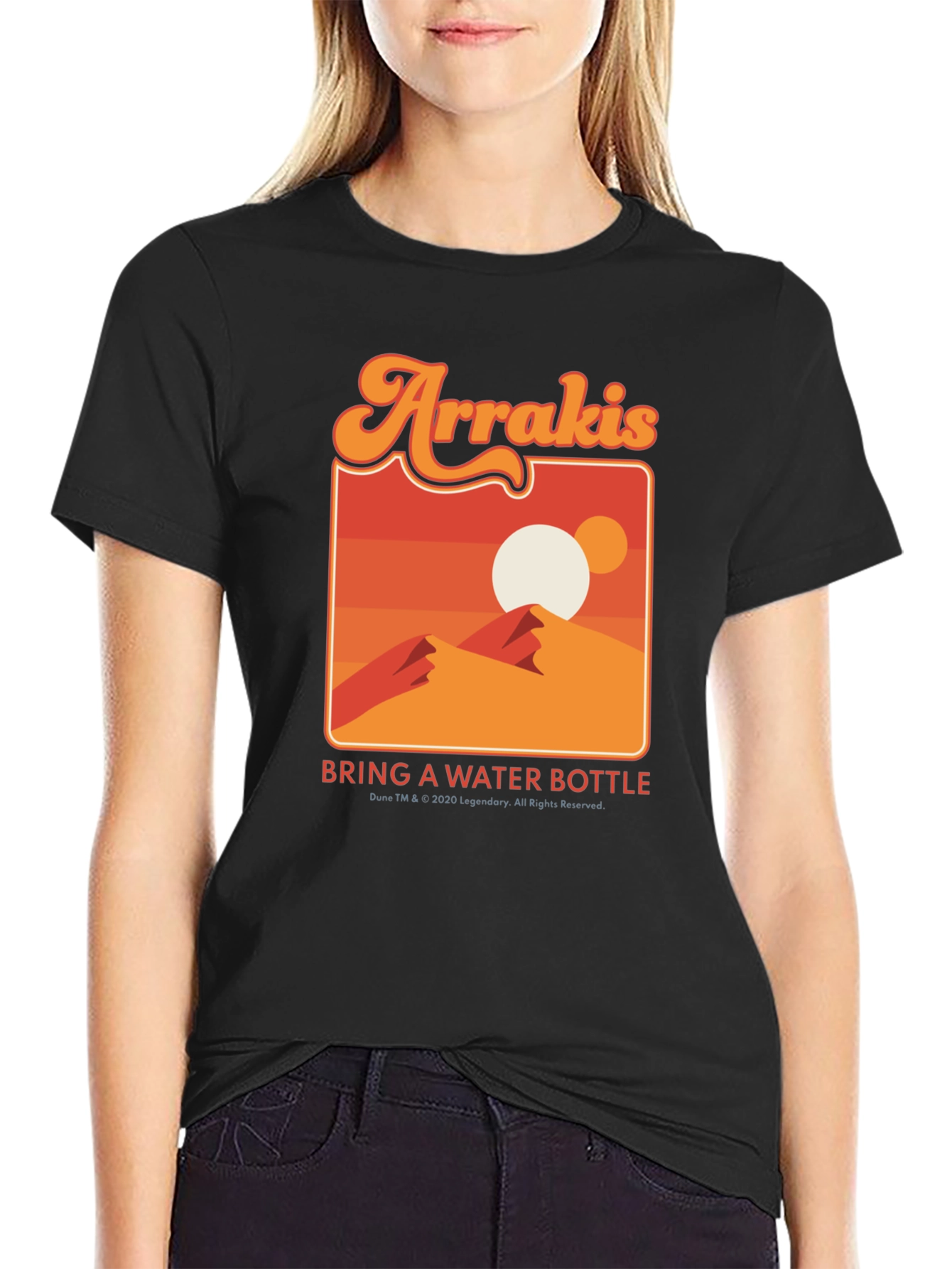 Arrakis Bring a Water Bottle Graphic T-Shirt