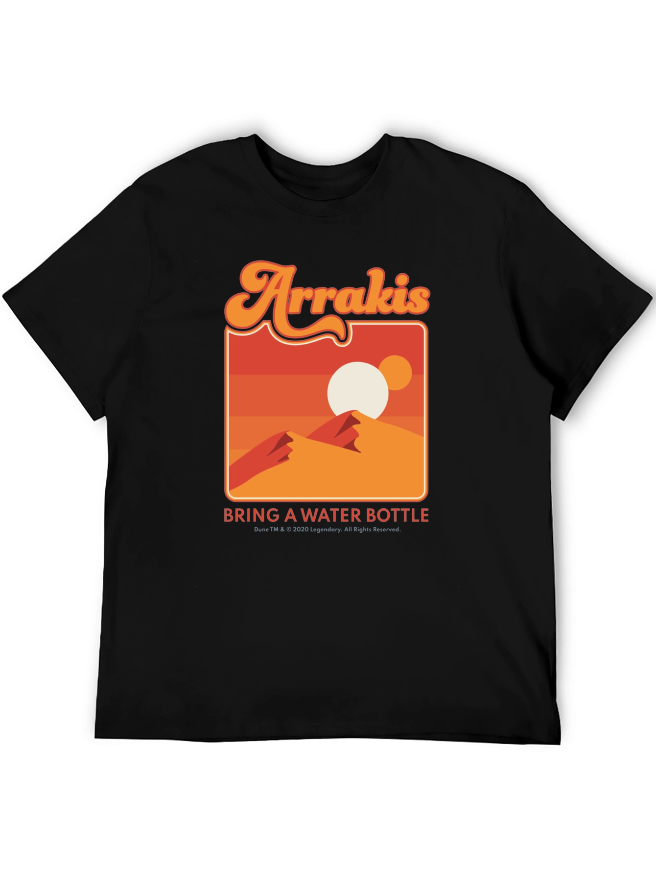 Arrakis Bring a Water Bottle Graphic T-Shirt