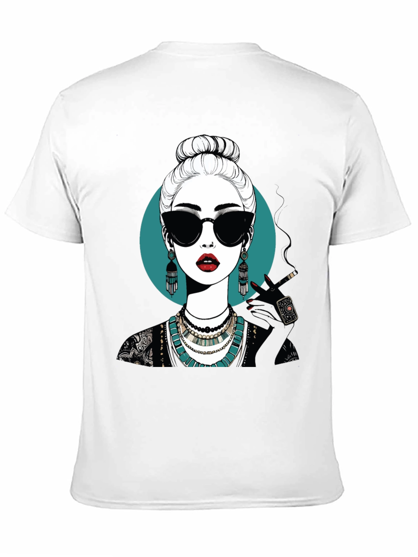 Mystic Woman Graphic Tee - Stylish Cotton T-Shirt