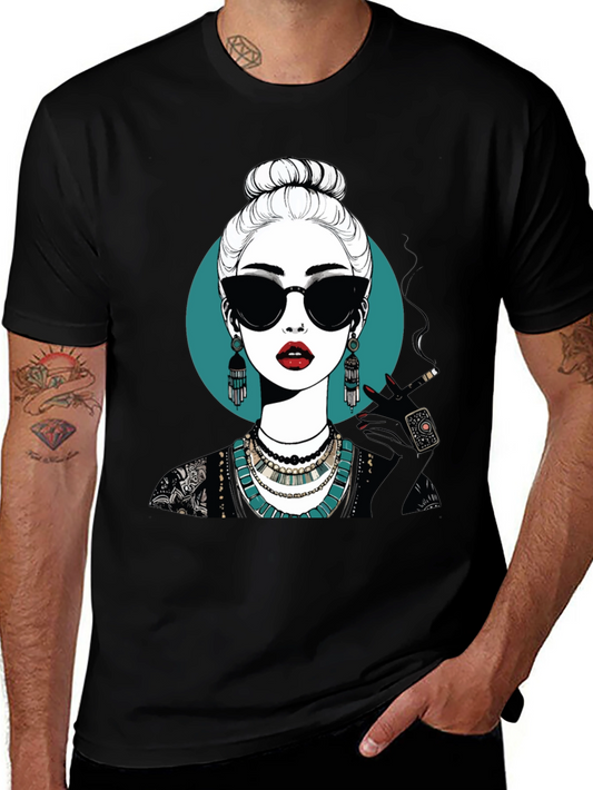Mystic Woman Graphic Tee - Stylish Cotton T-Shirt