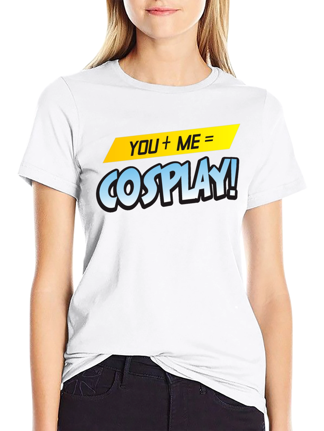 Cosplay T-Shirt - You + Me = Cosplay!