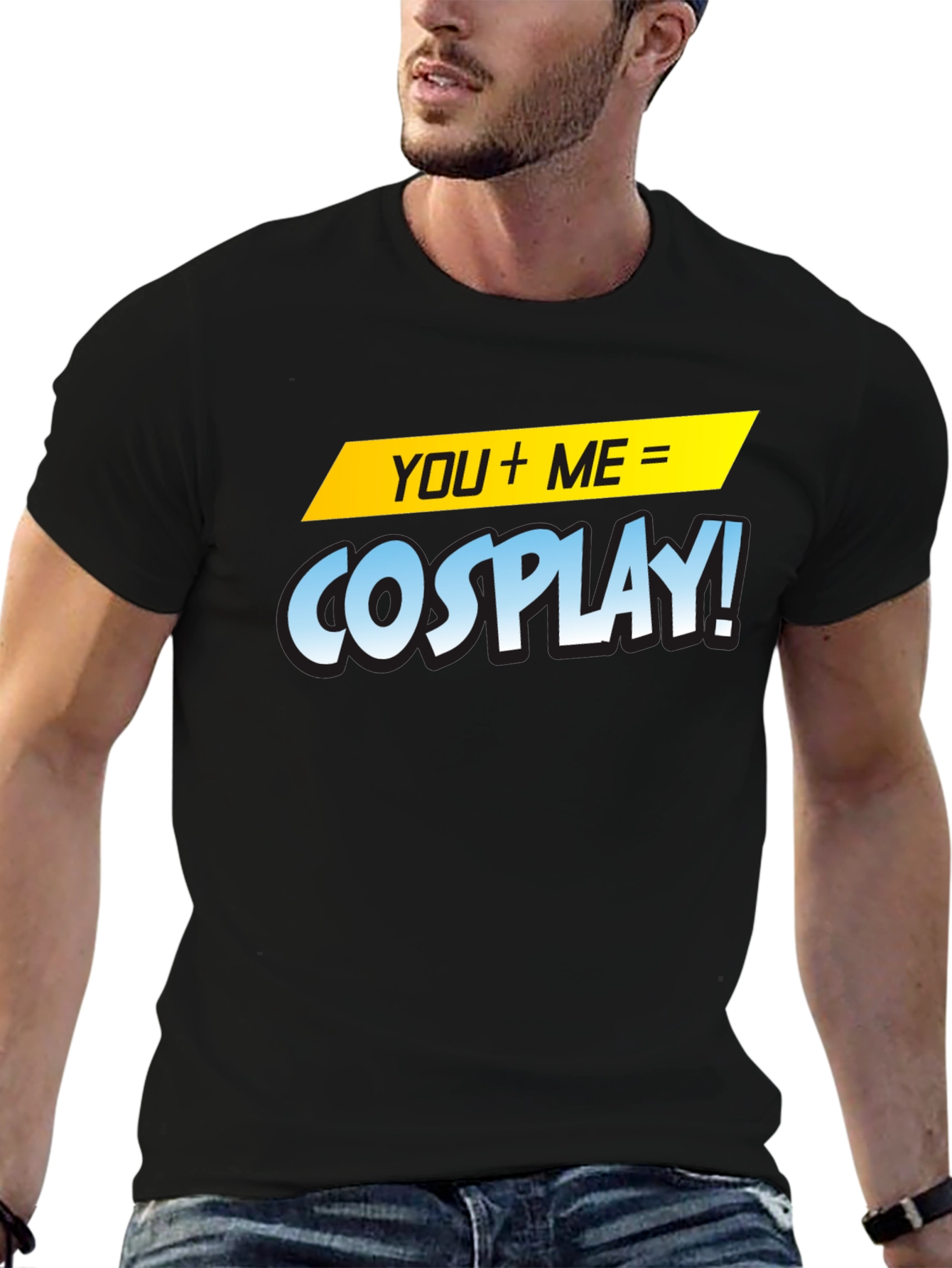 Cosplay T-Shirt - You + Me = Cosplay!