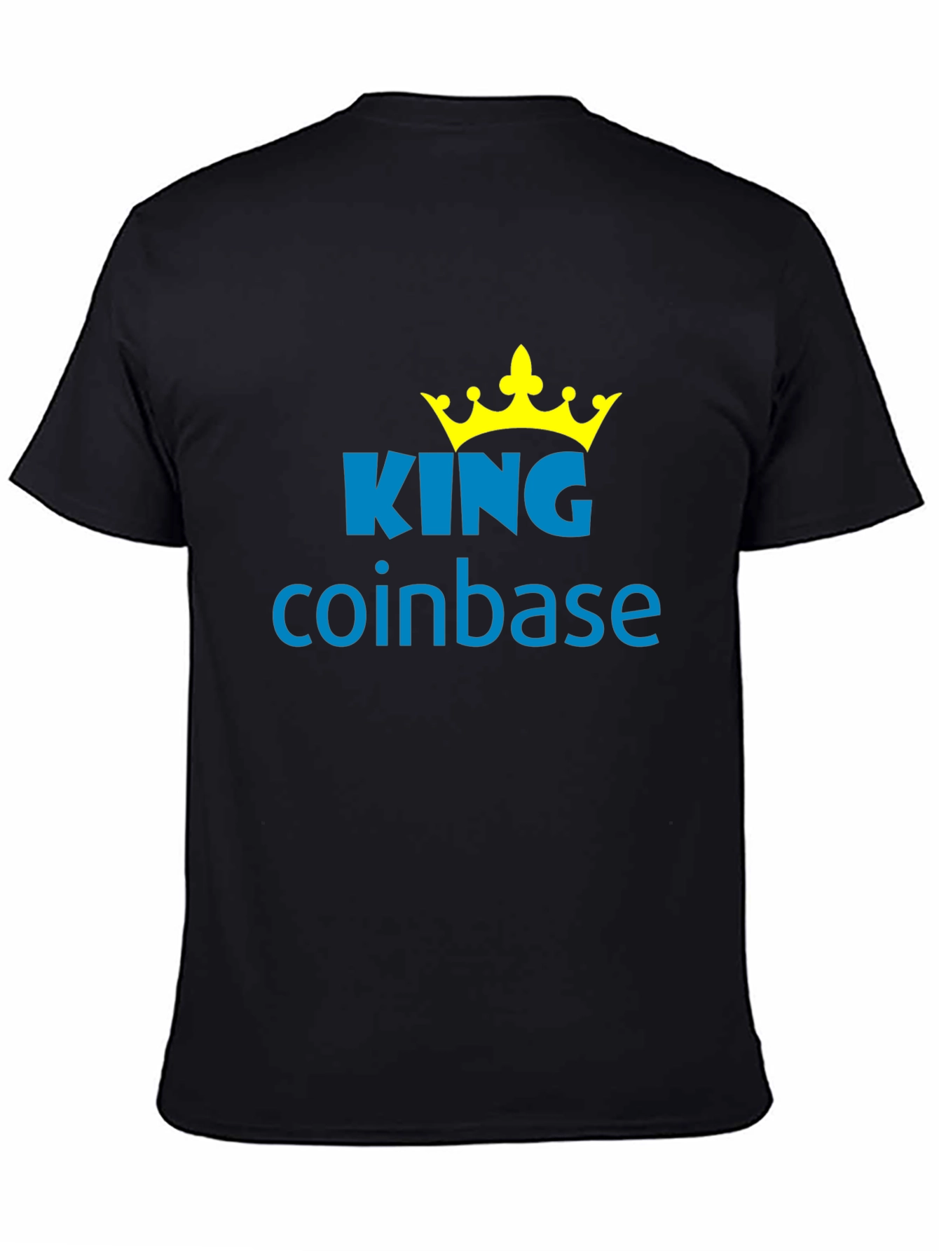 King Coinbase Black T-Shirt