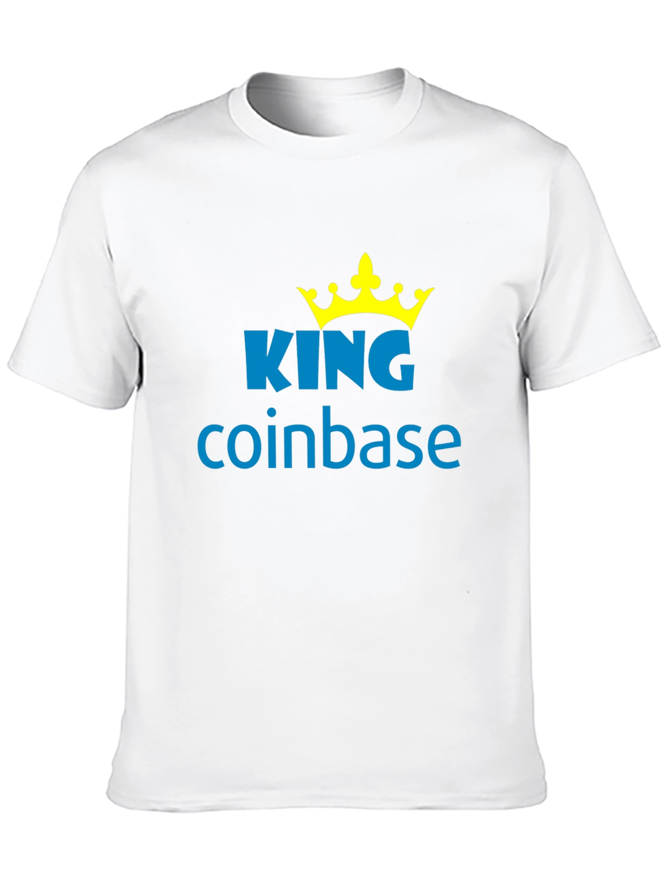 King Coinbase Black T-Shirt