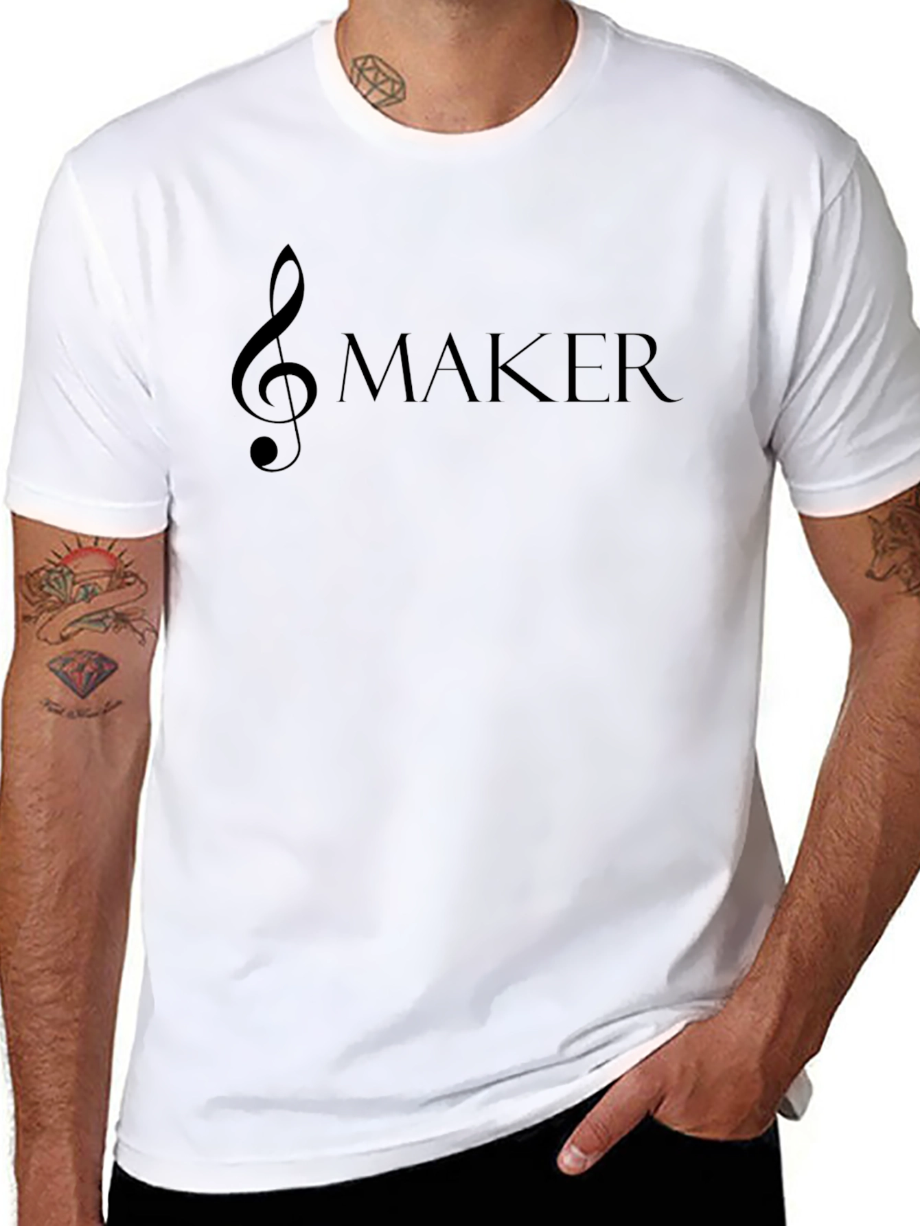 Musical Maker T-Shirt - Black Graphic Tee